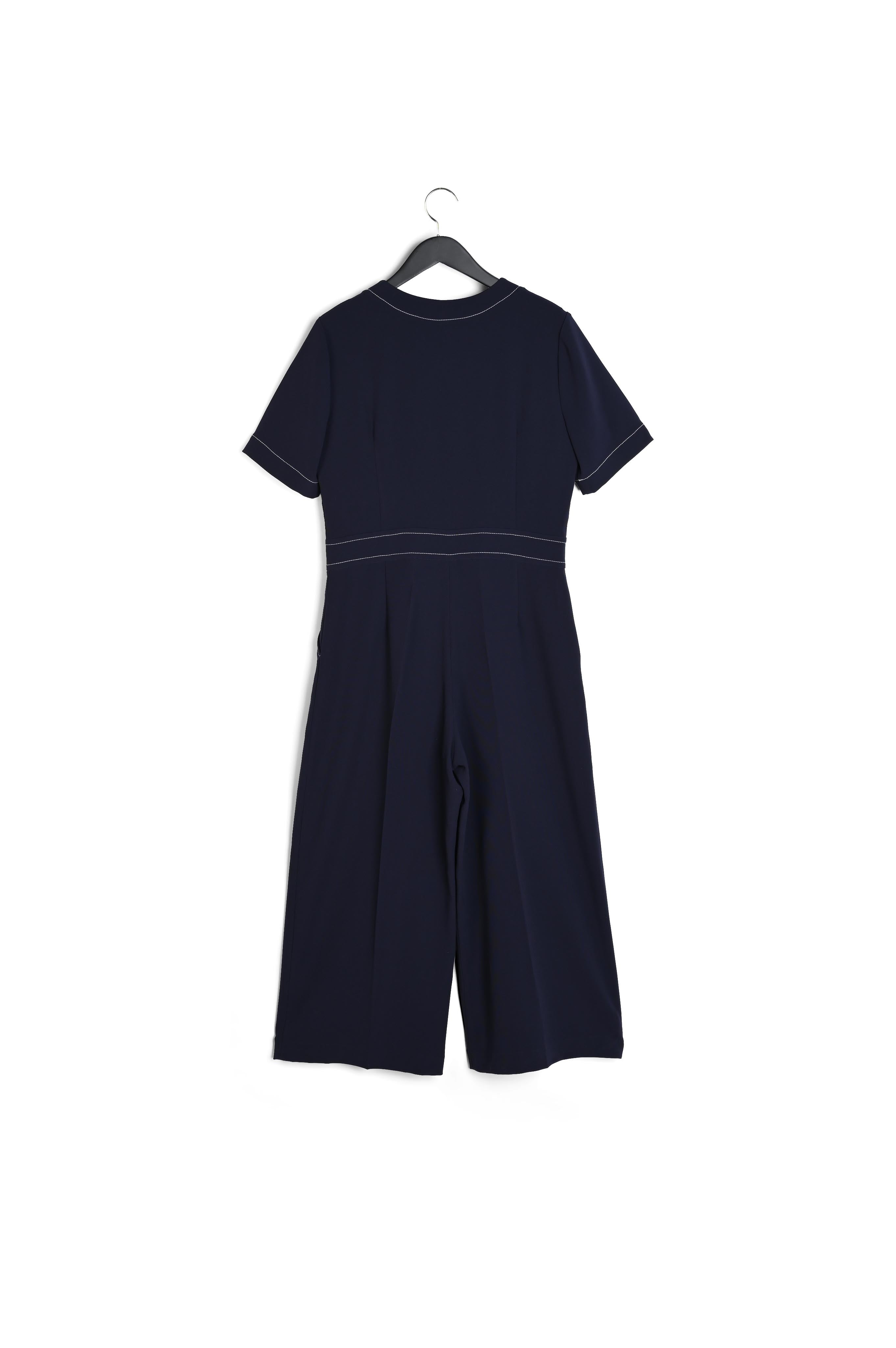 Combi-pantalon surpiqûres contrastées Faume - seconde main