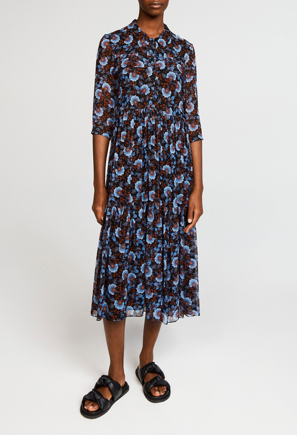 Robe longue évasée Faume - seconde main