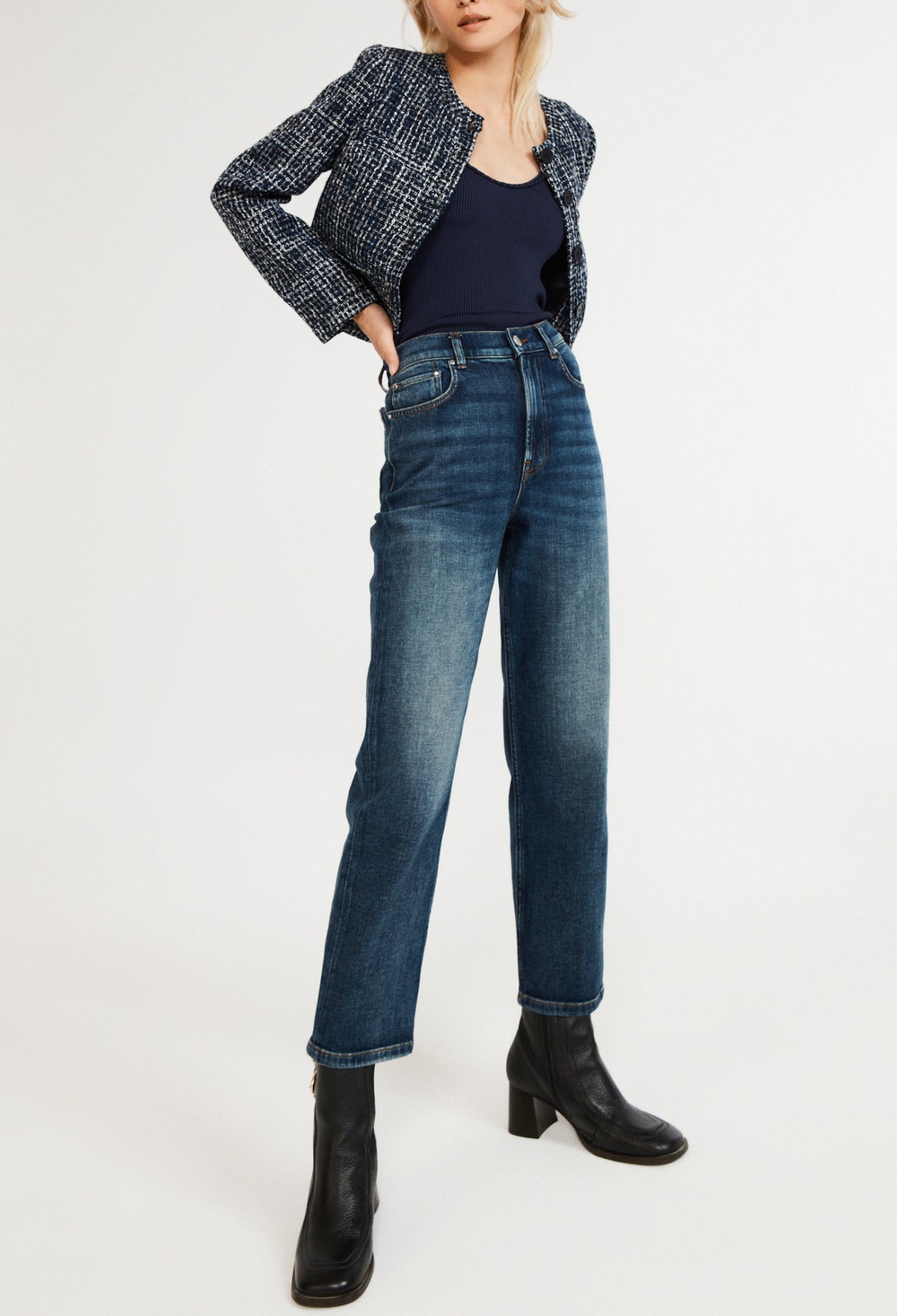 Veste en tweed Faume - seconde main