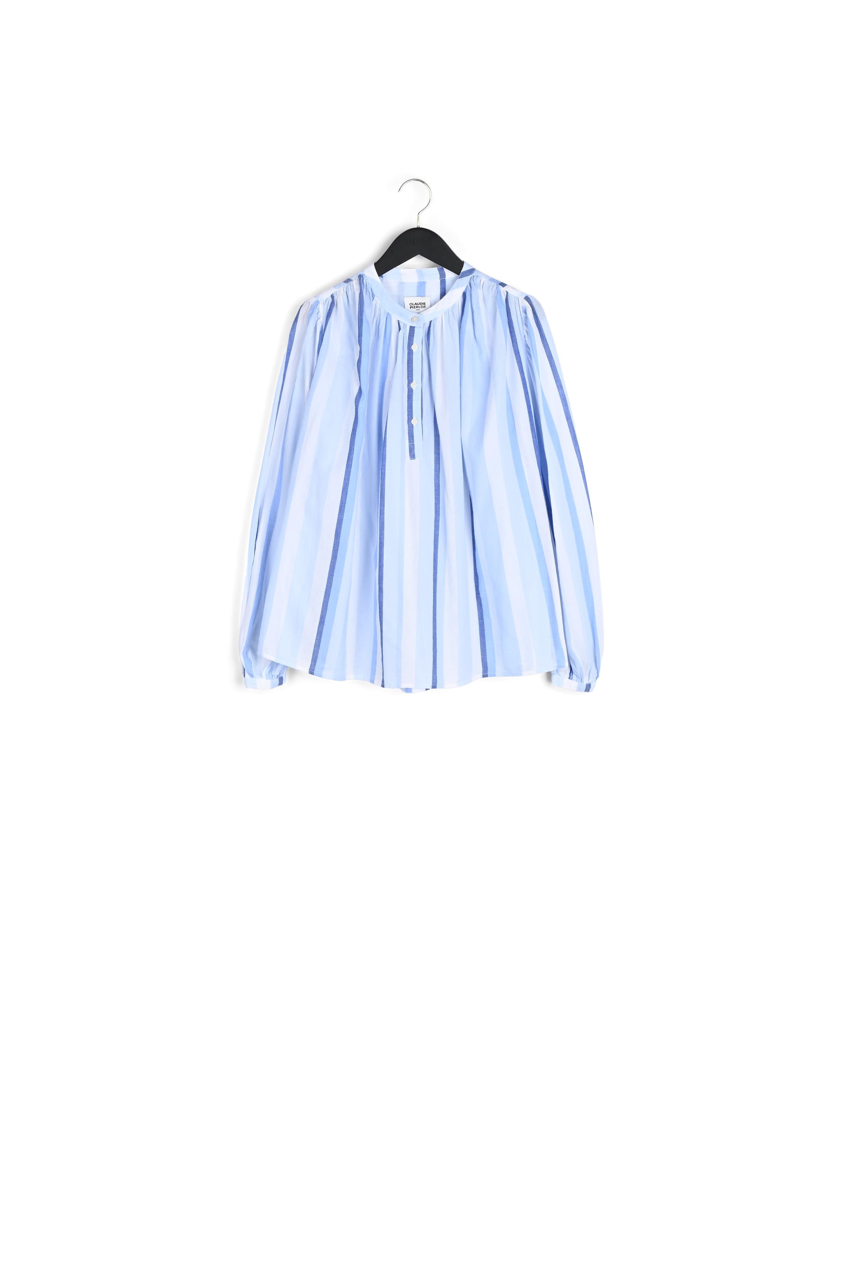 Blouse rayures bleue Faume - seconde main