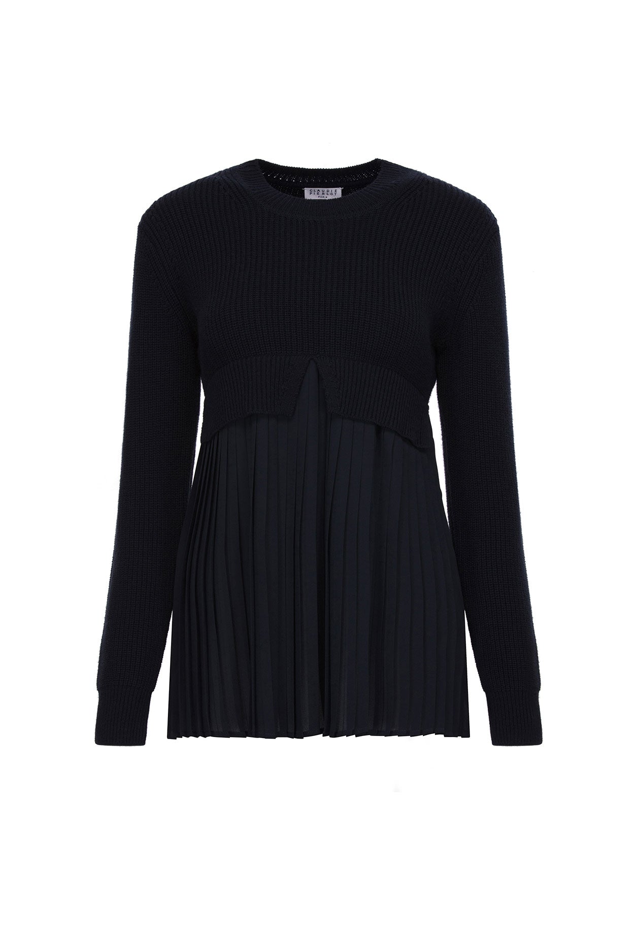 Pull 2 en 1 plissé Faume - seconde main