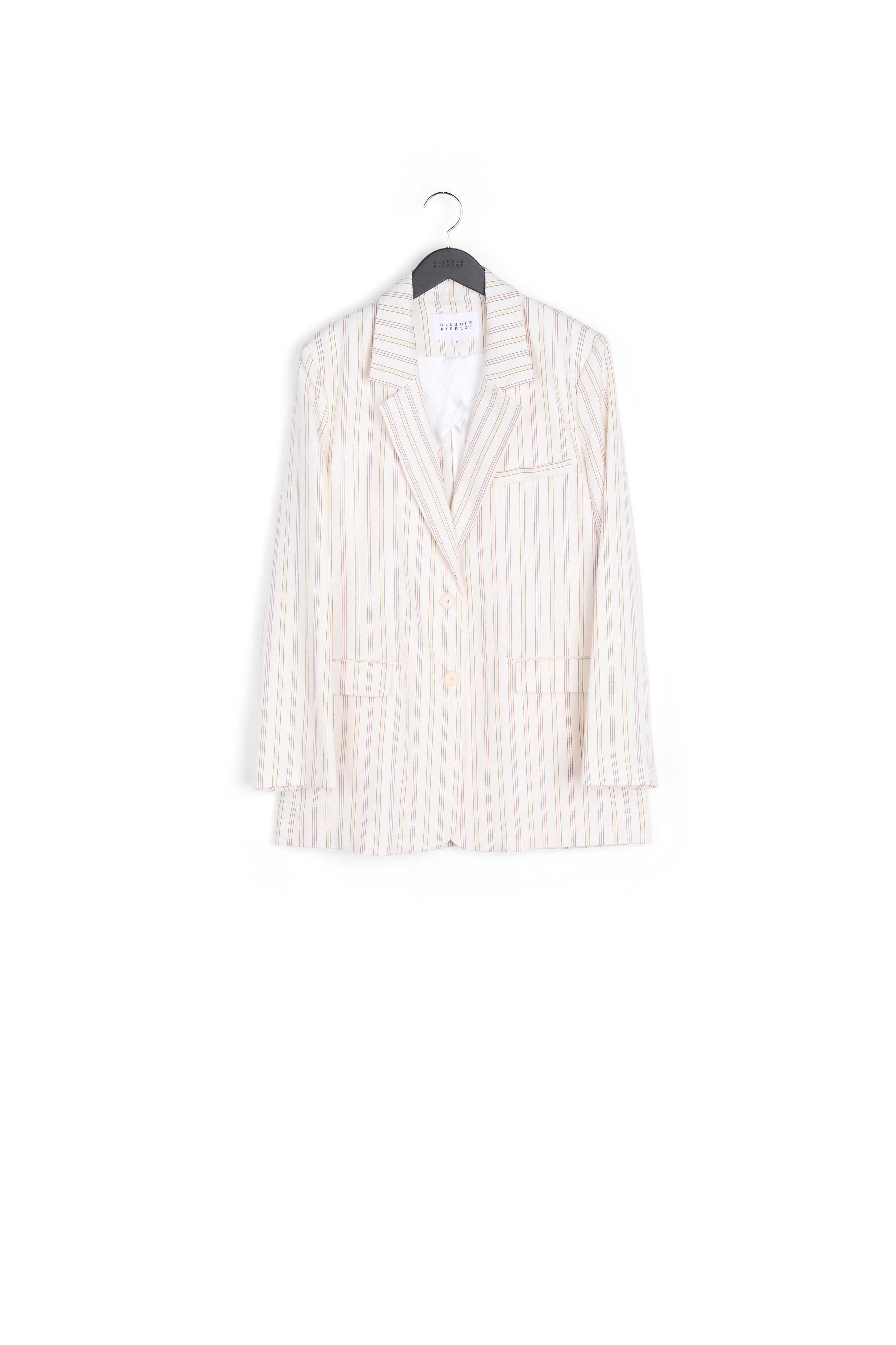 Veste de tailleur rayée Faume - seconde main