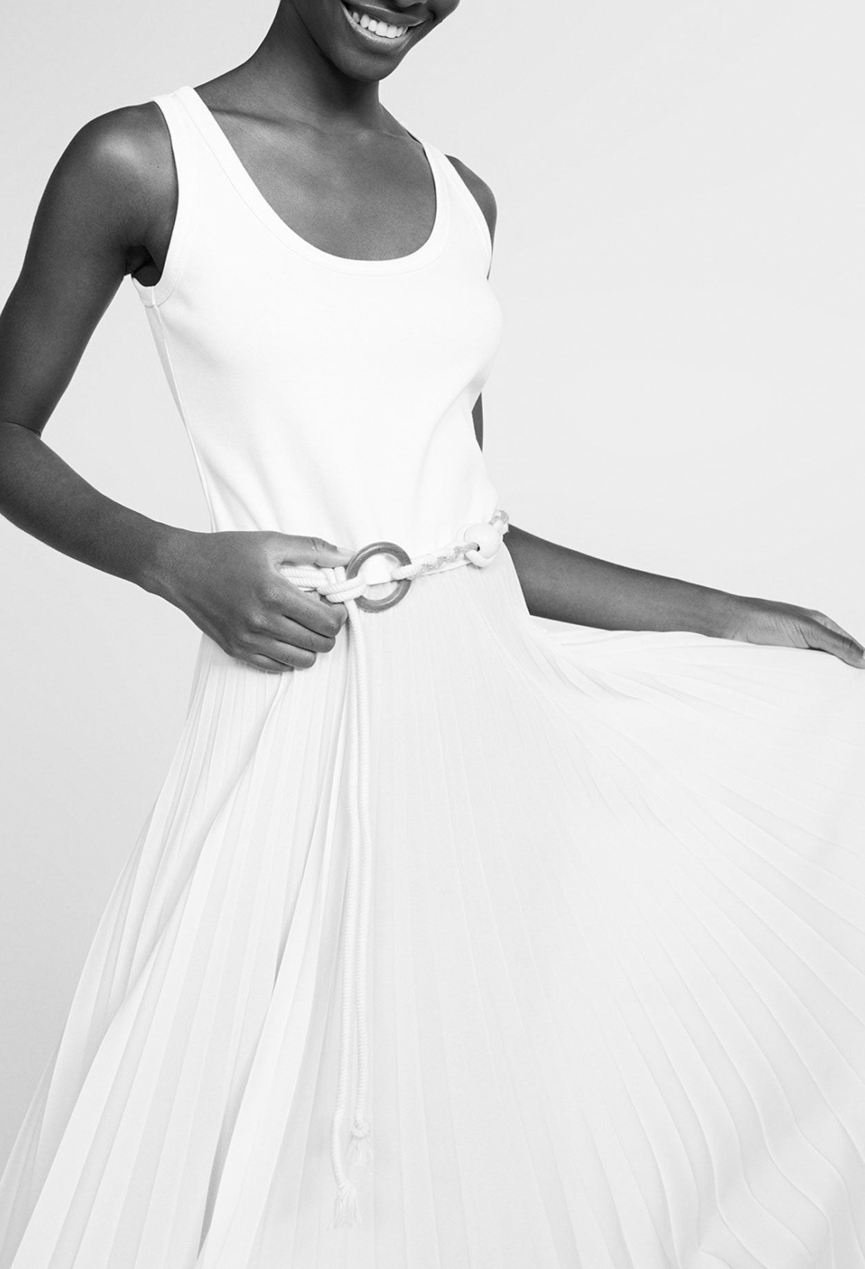 Robe longue bimatière Faume - seconde main