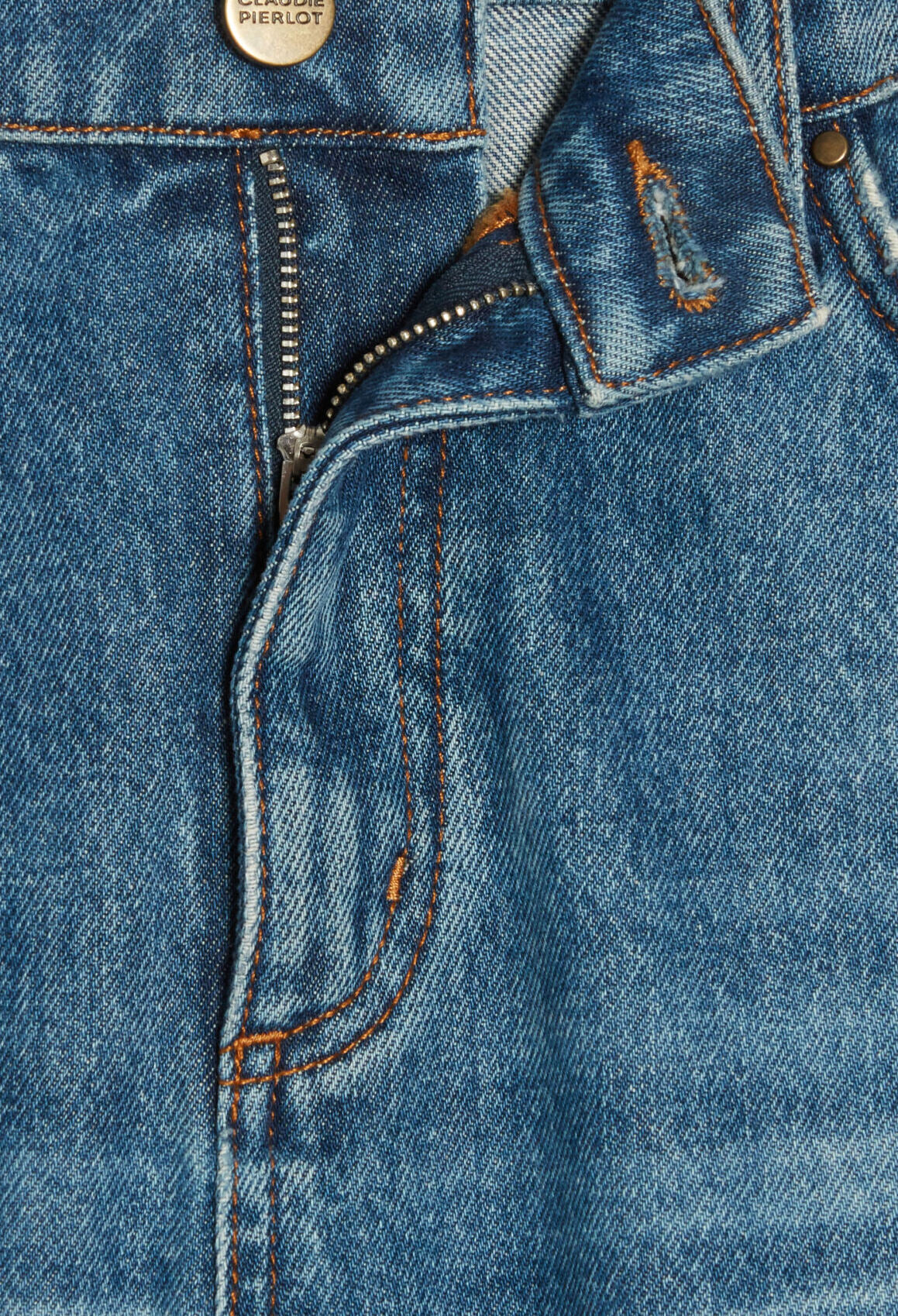 Jean denim taille haute Faume - seconde main