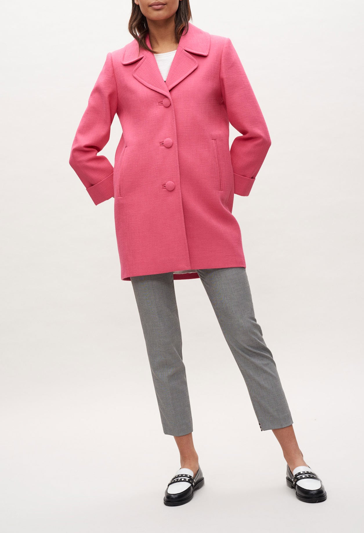 Manteau mi-long en coton Faume - seconde main