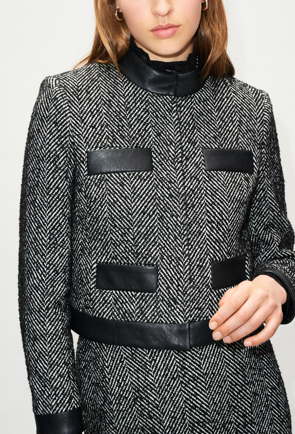 Veste courte bicolore Faume - seconde main