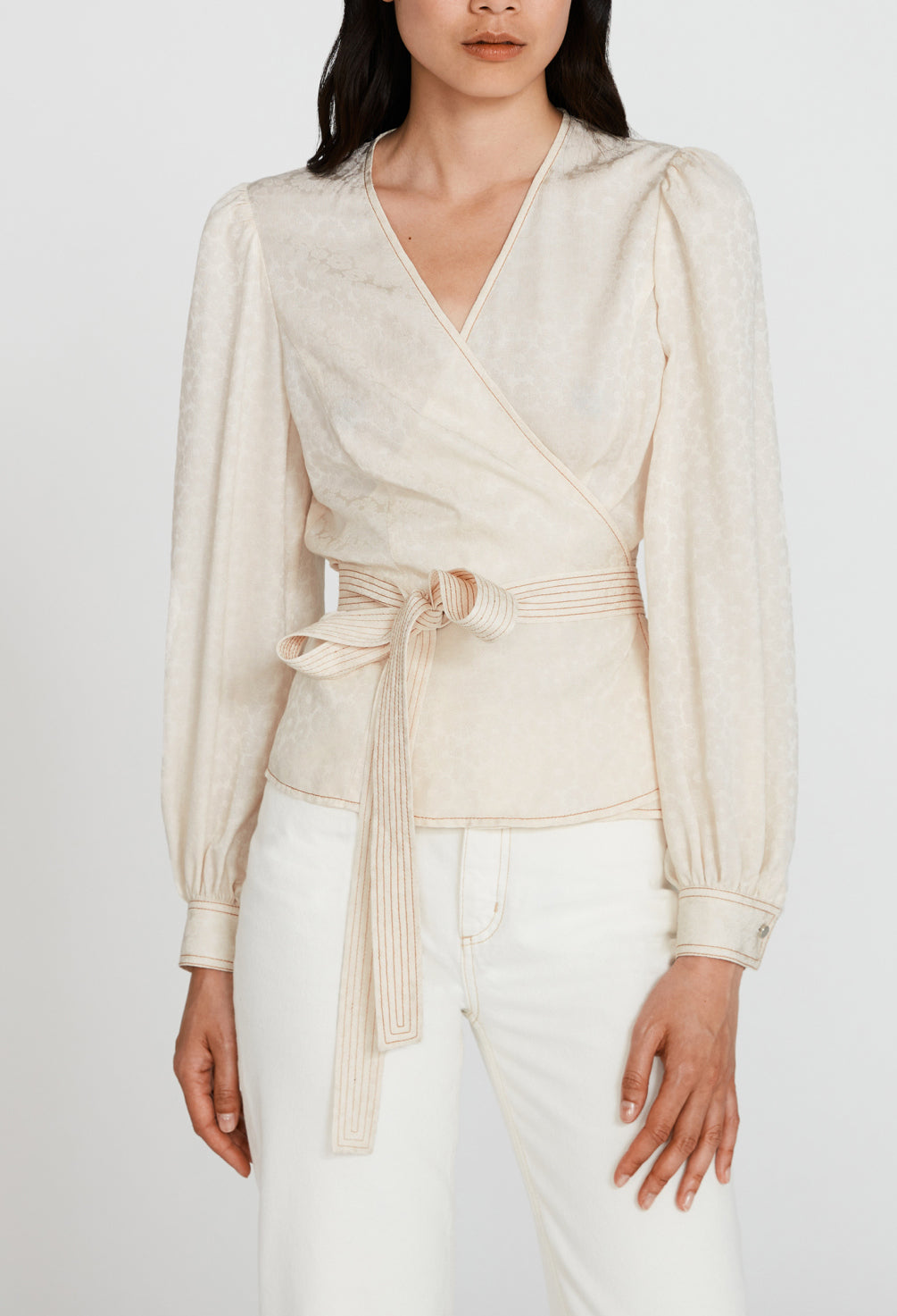 Chemise cache-cœur Faume - seconde main