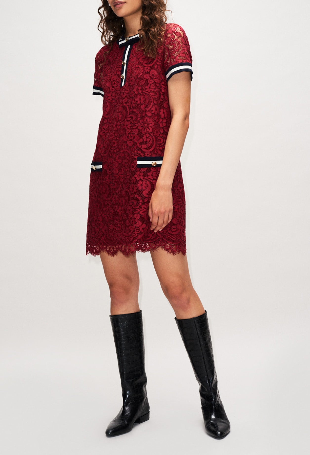 Robe dentelle Faume - seconde main