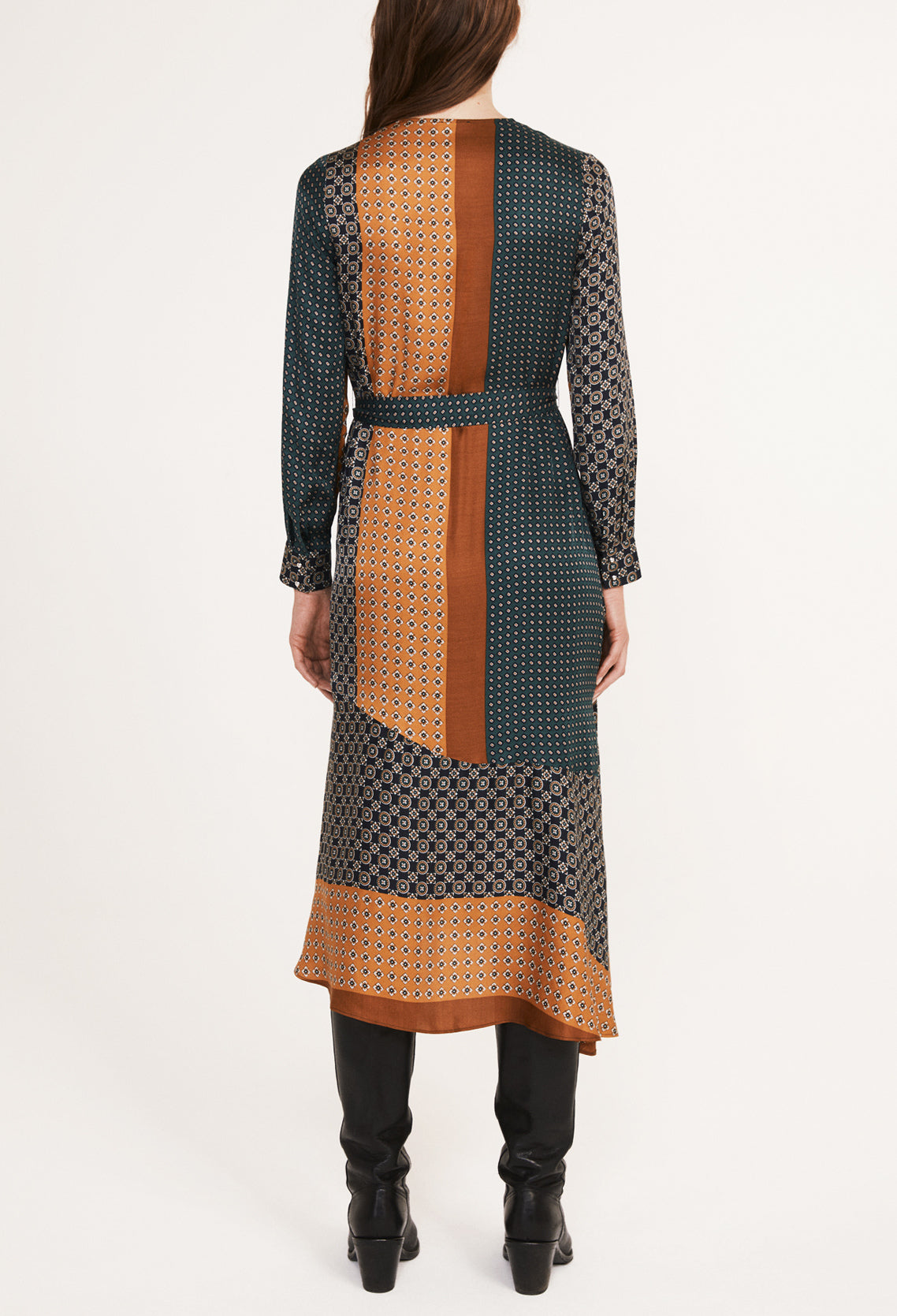 Robe longue imprimée Faume - seconde main
