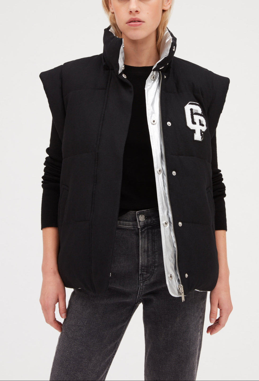 Doudoune bicolore réversible Faume - seconde main