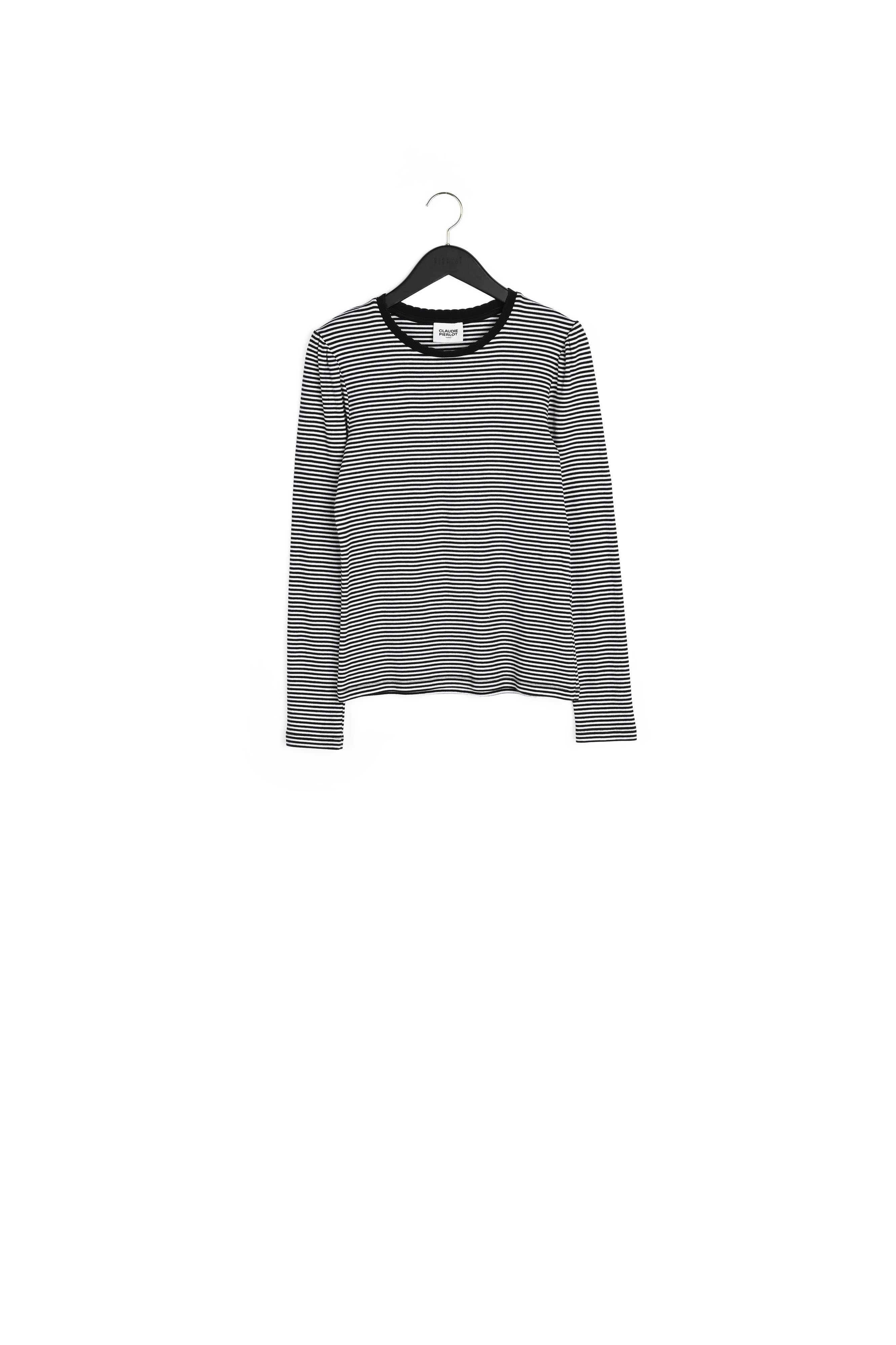 T-shirt rayures bicolores Faume - seconde main