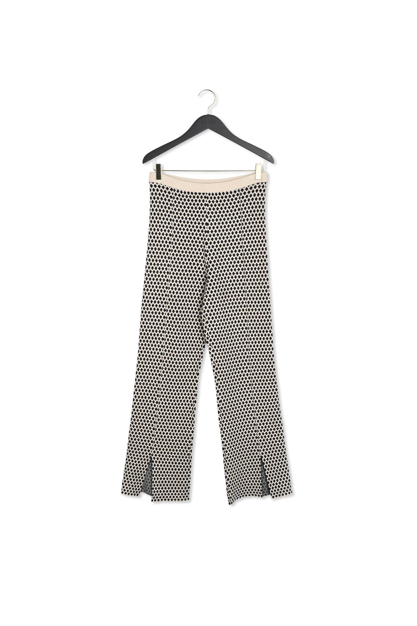 Pantalon à motifs en viscose Faume - seconde main
