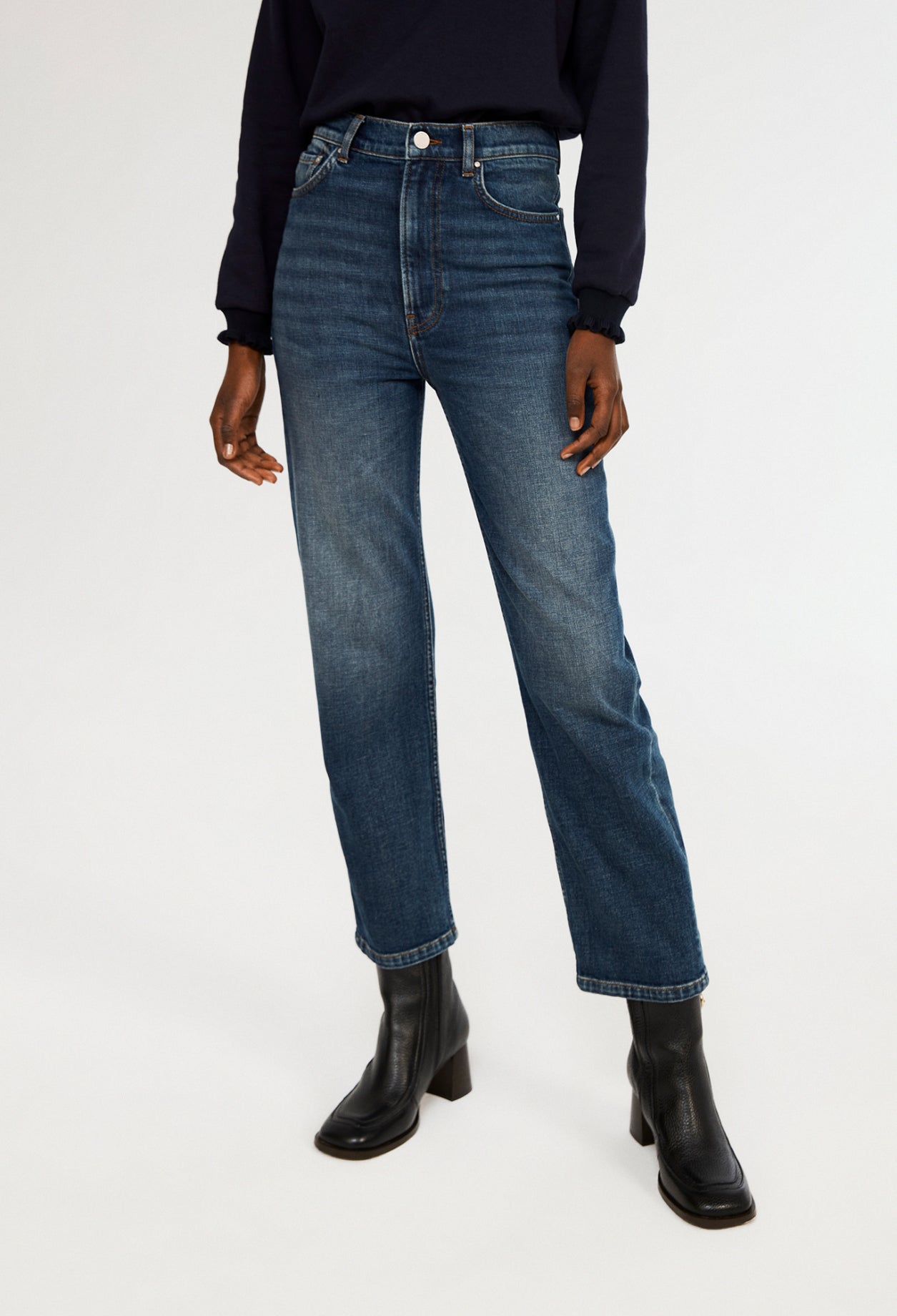 Jean en coton bio Faume - seconde main