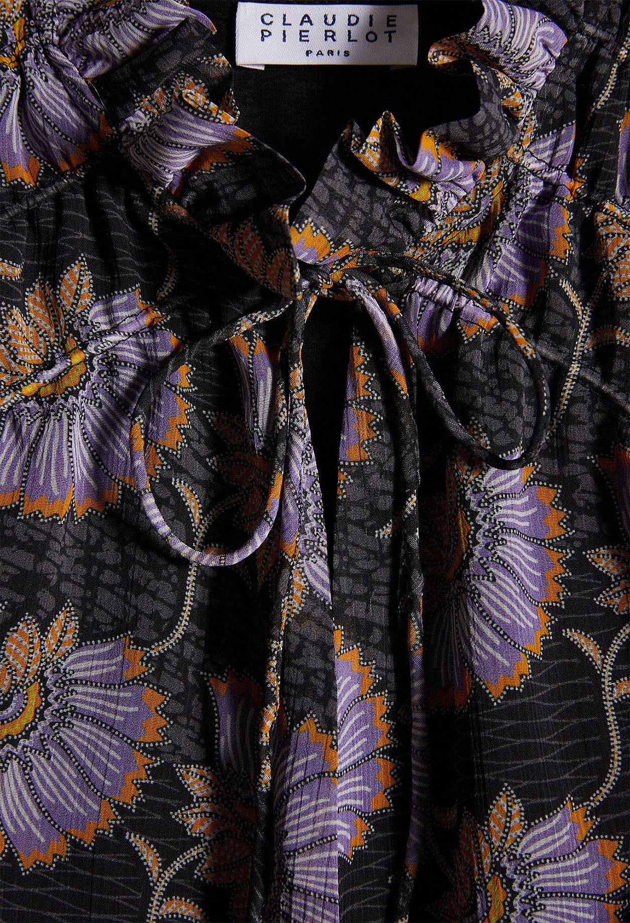 Robe longue volantée Faume - seconde main