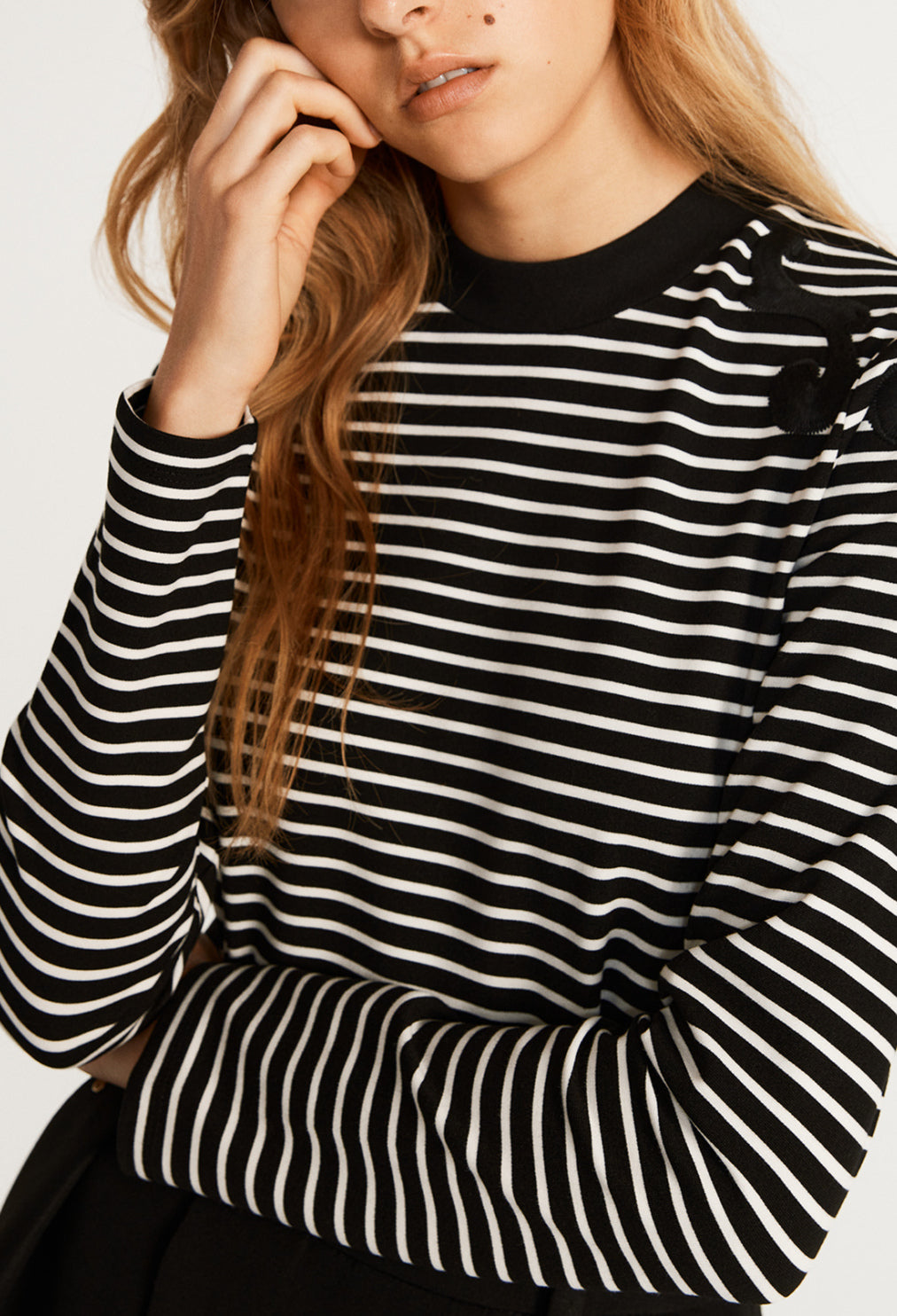 T-shirt marinière manches longues Faume - seconde main