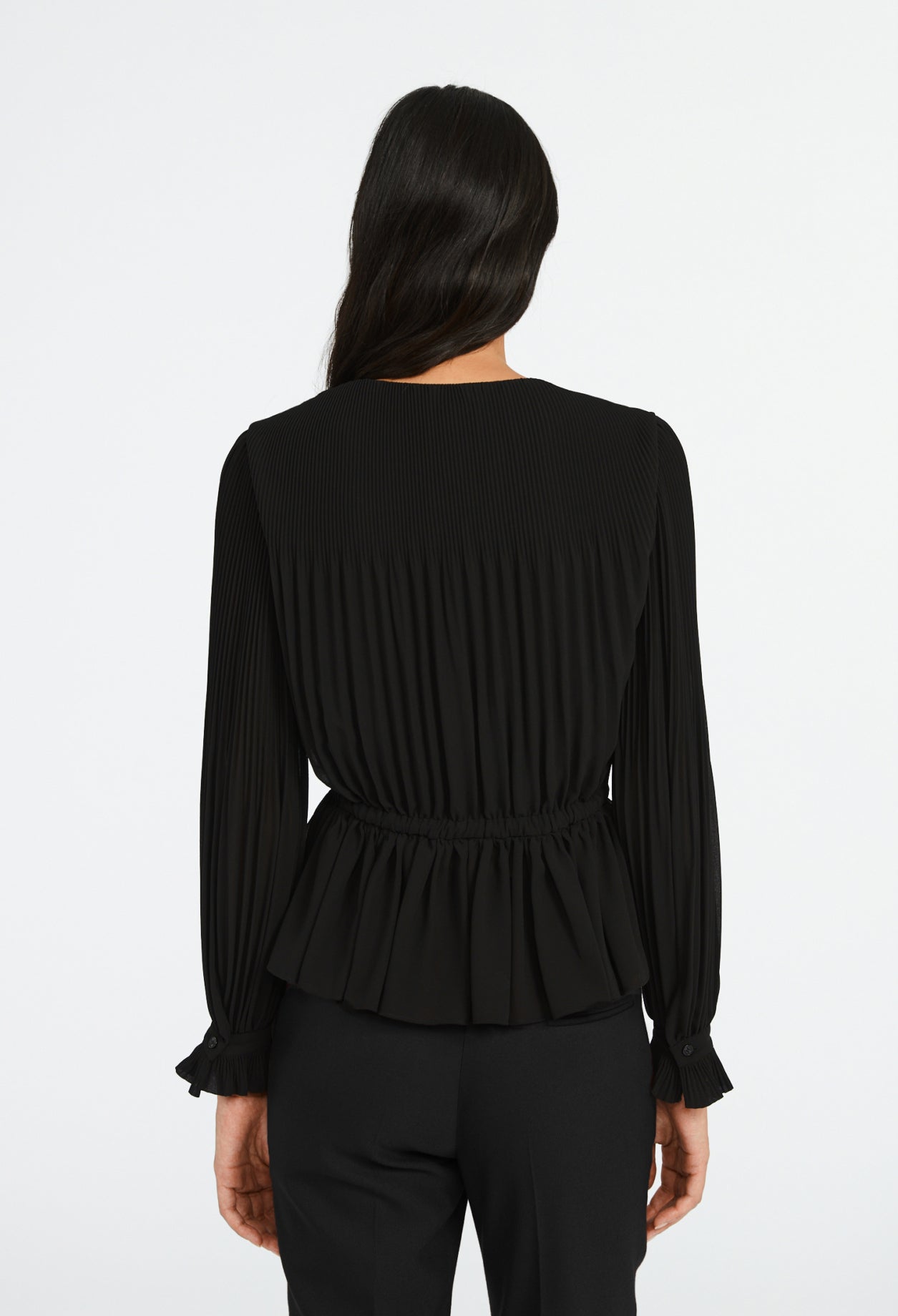 Blouse plissée Faume - seconde main