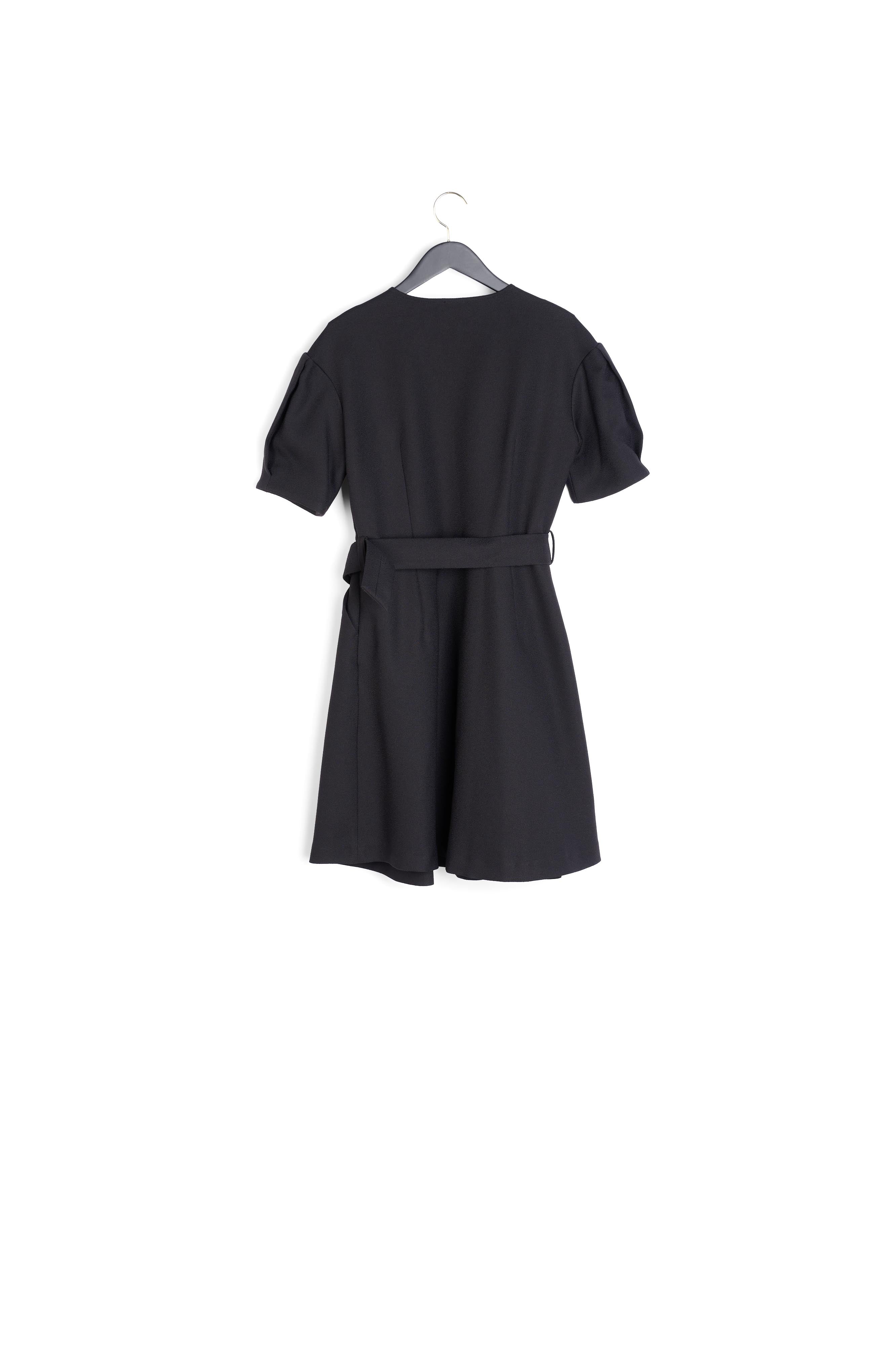 Robe noire évasée Faume - seconde main