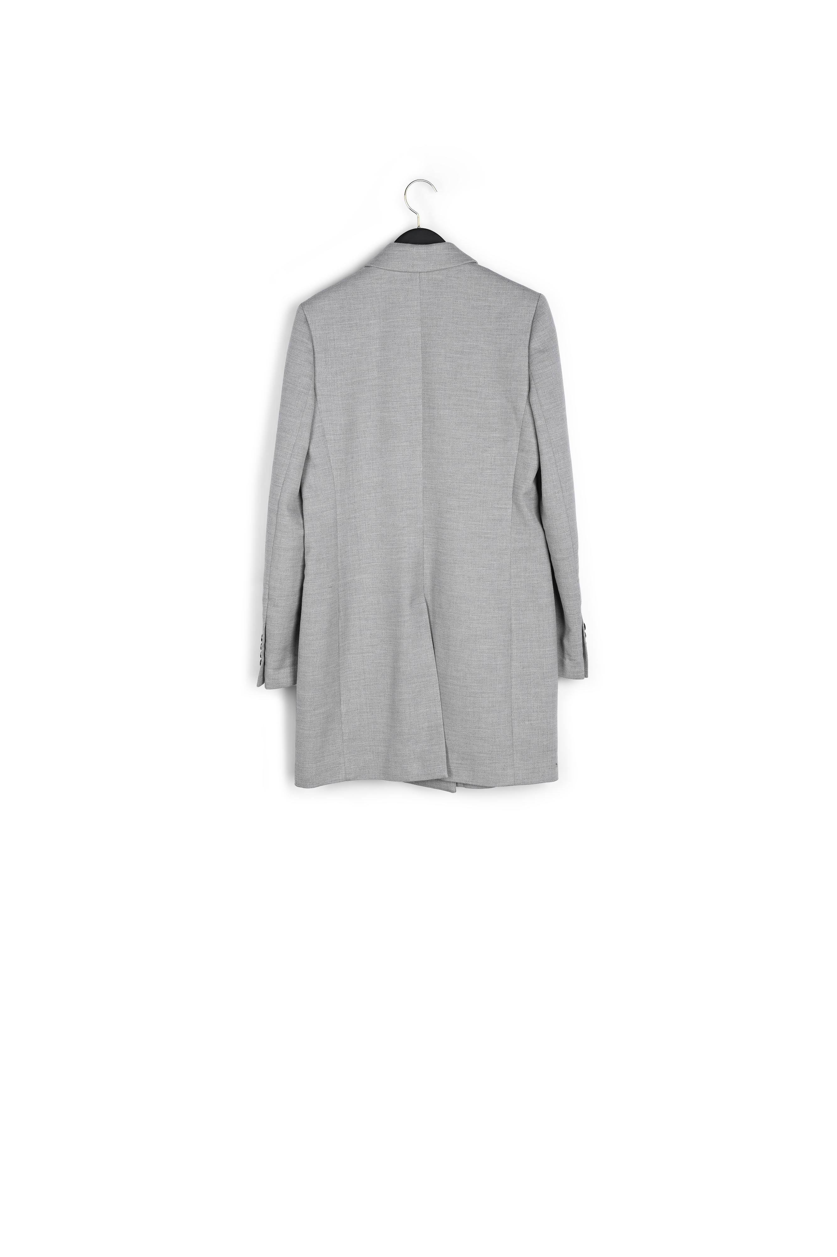 Manteau croisé coupe masculine Faume - seconde main