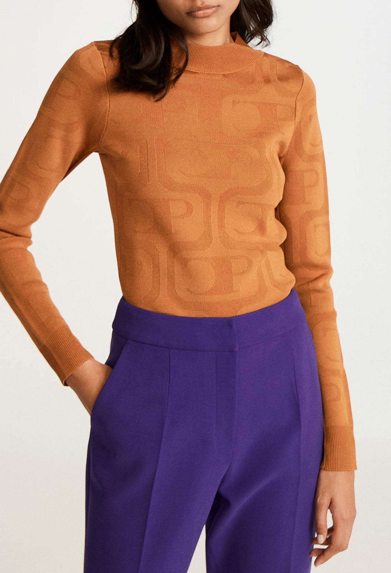 Pull monogramme Faume - seconde main