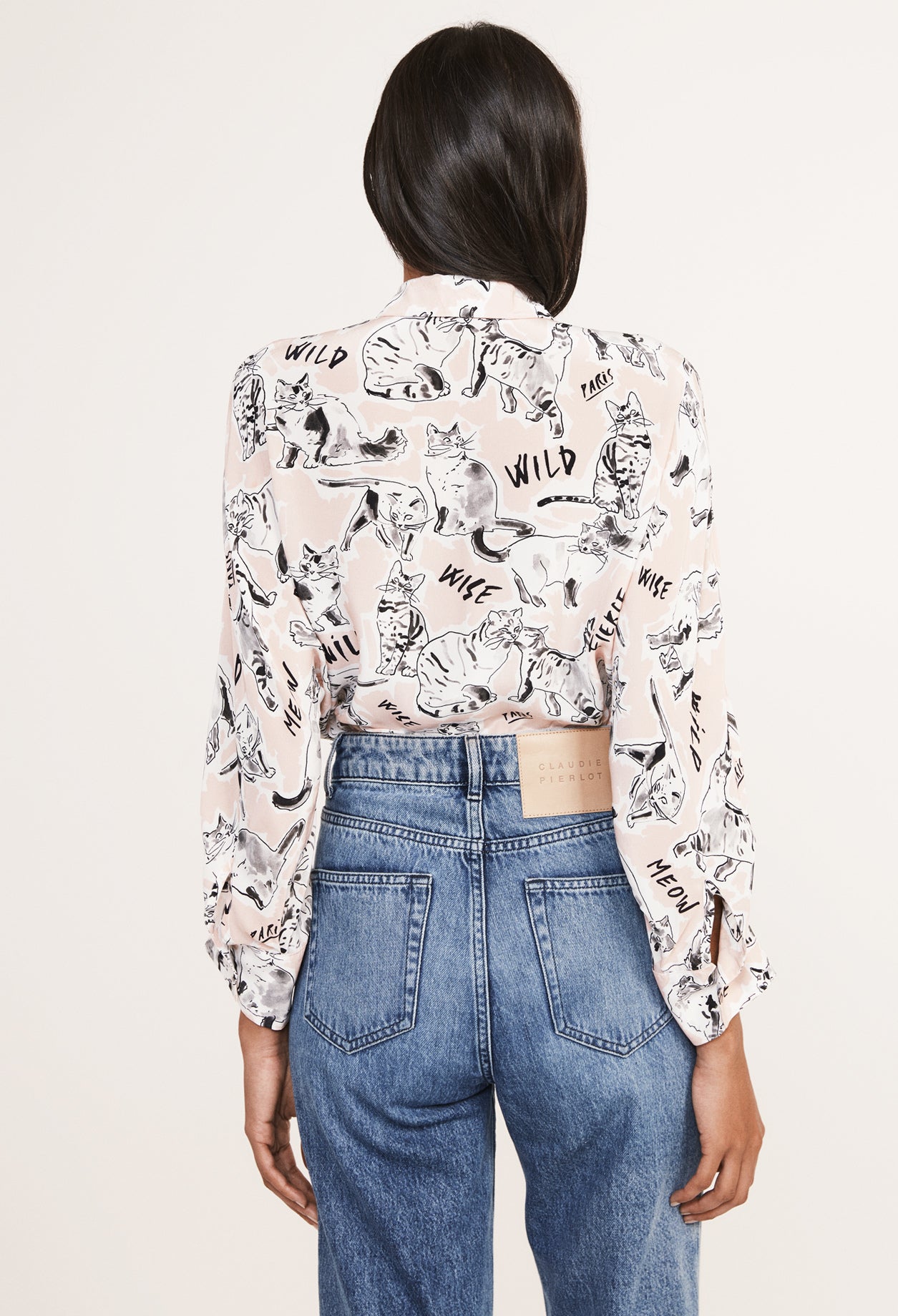 Chemise lavallière Faume - seconde main