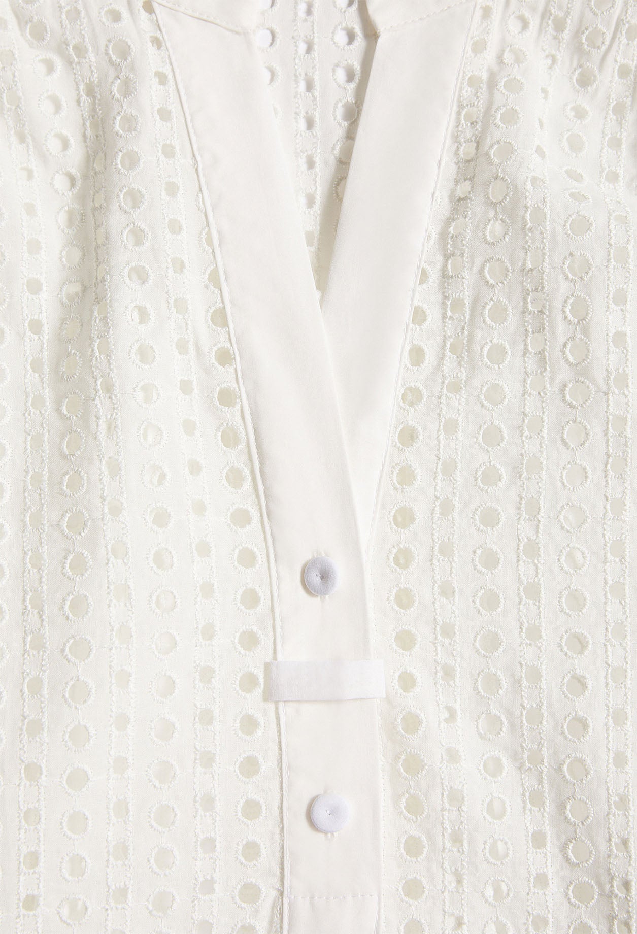 Blouse ajourée en coton biologique Faume - seconde main