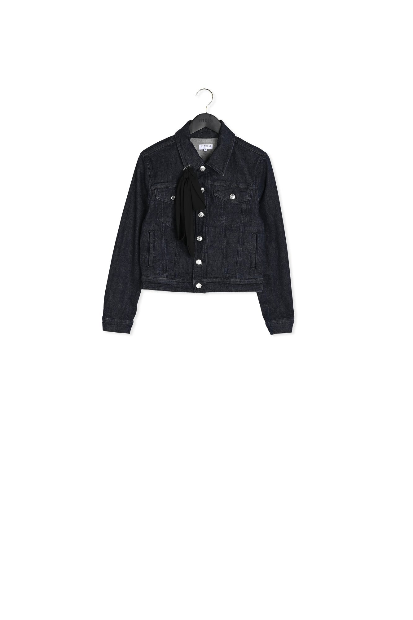 Blouson en jean avec nœud Faume - seconde main