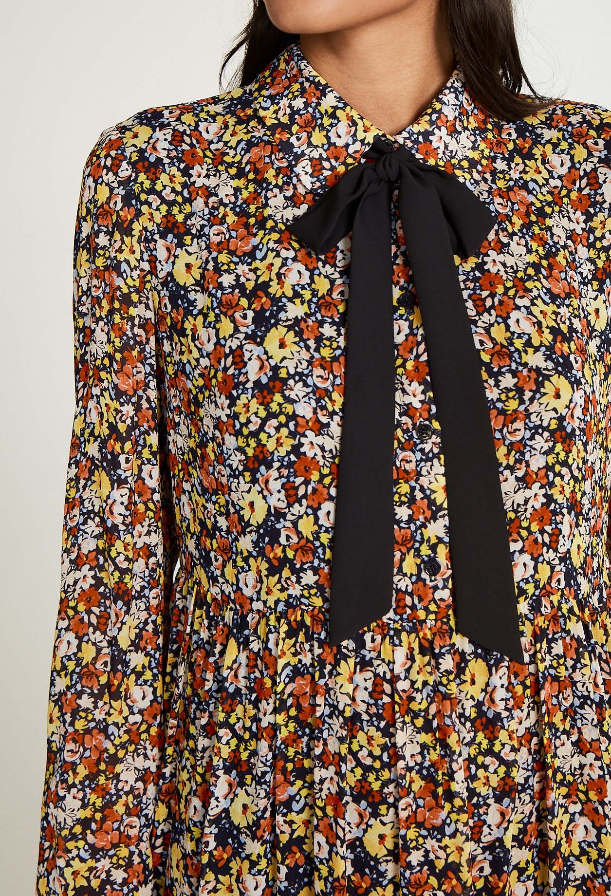 Robe longue fleurie Faume - seconde main