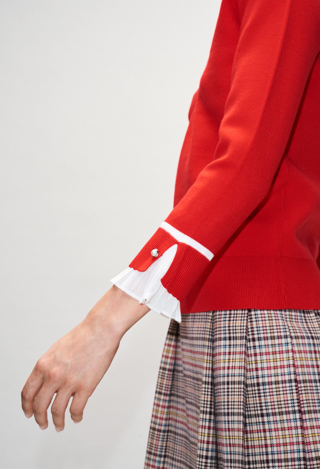 Pull col V 2 en 1 Faume - seconde main