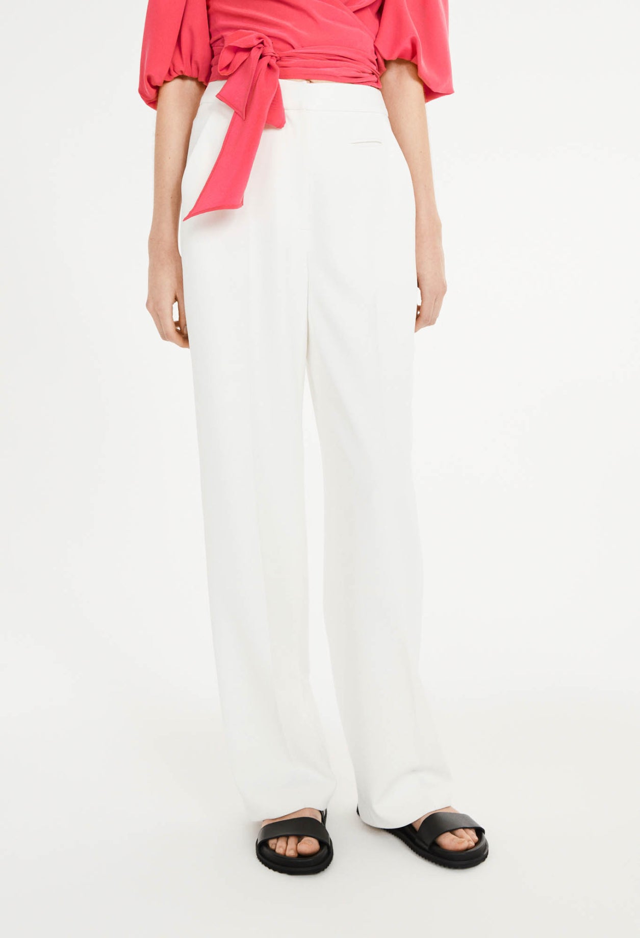 Pantalon blanc Faume - seconde main