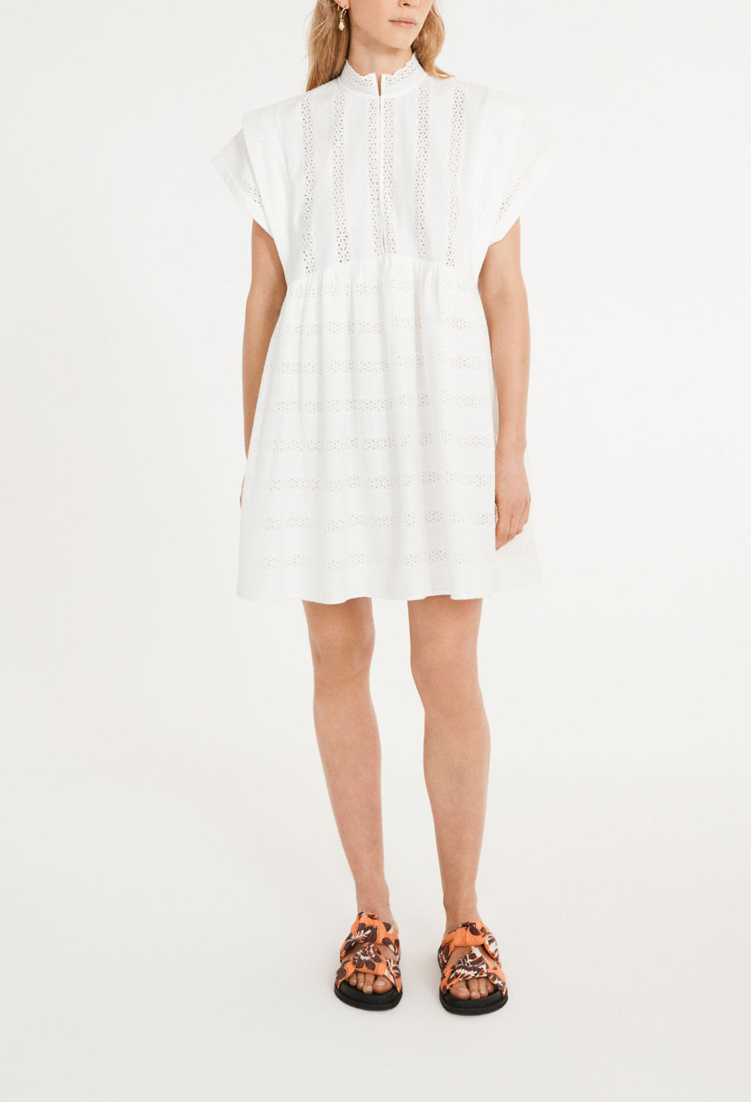 Robe en guipure Faume - seconde main