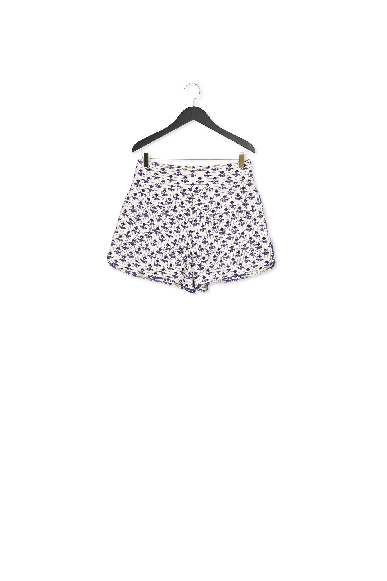 Short taille haute surpiqué Faume - seconde main