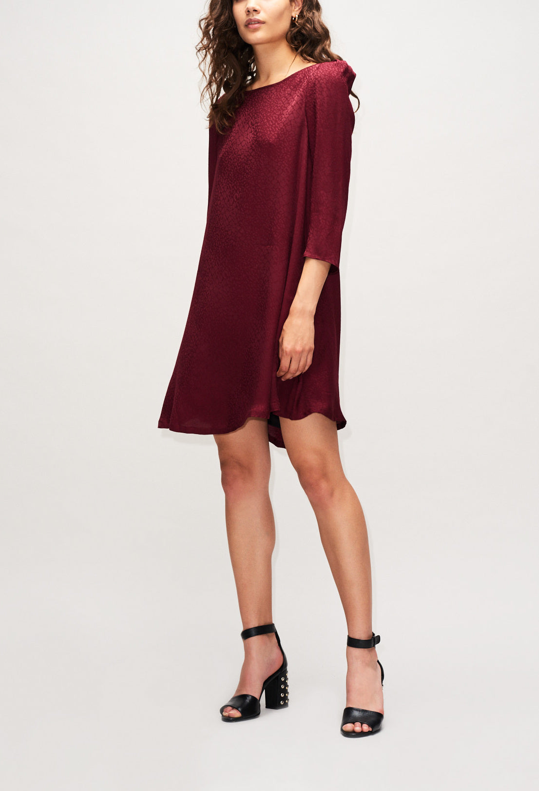 Robe Rififi jacquard Faume - seconde main