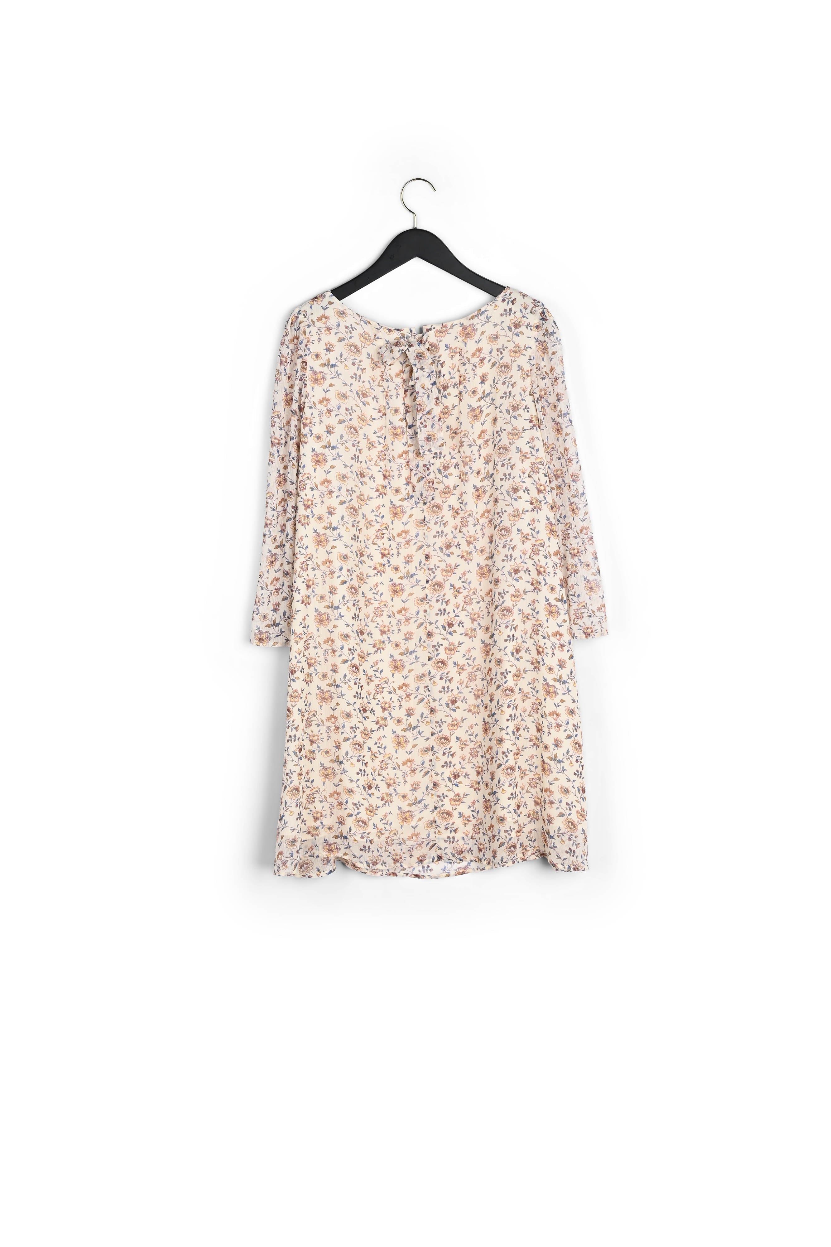 Robe RIFIFI imprimé fleuri ivoire Faume - seconde main