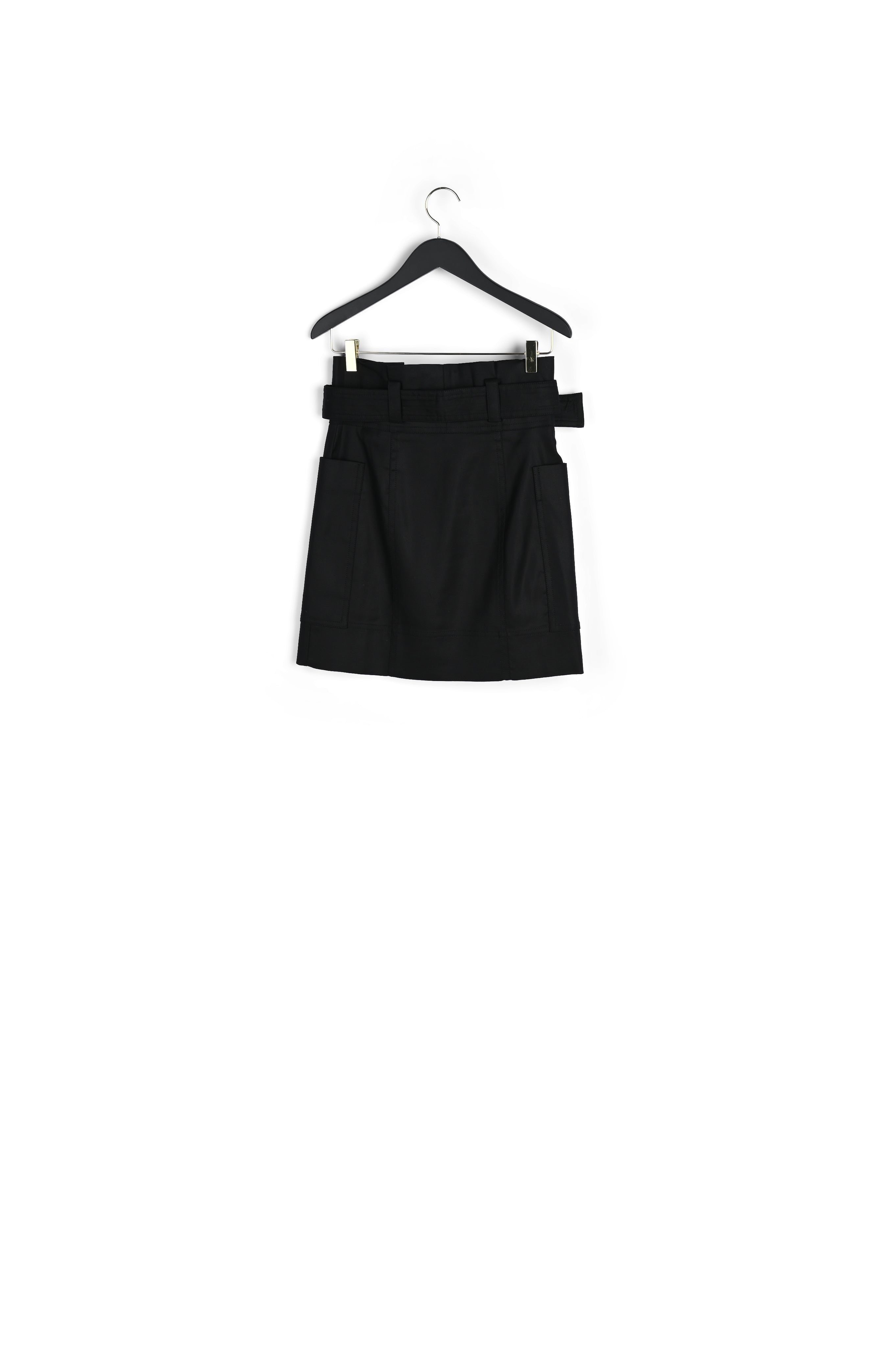 Jupe droite ceinturée Faume - seconde main