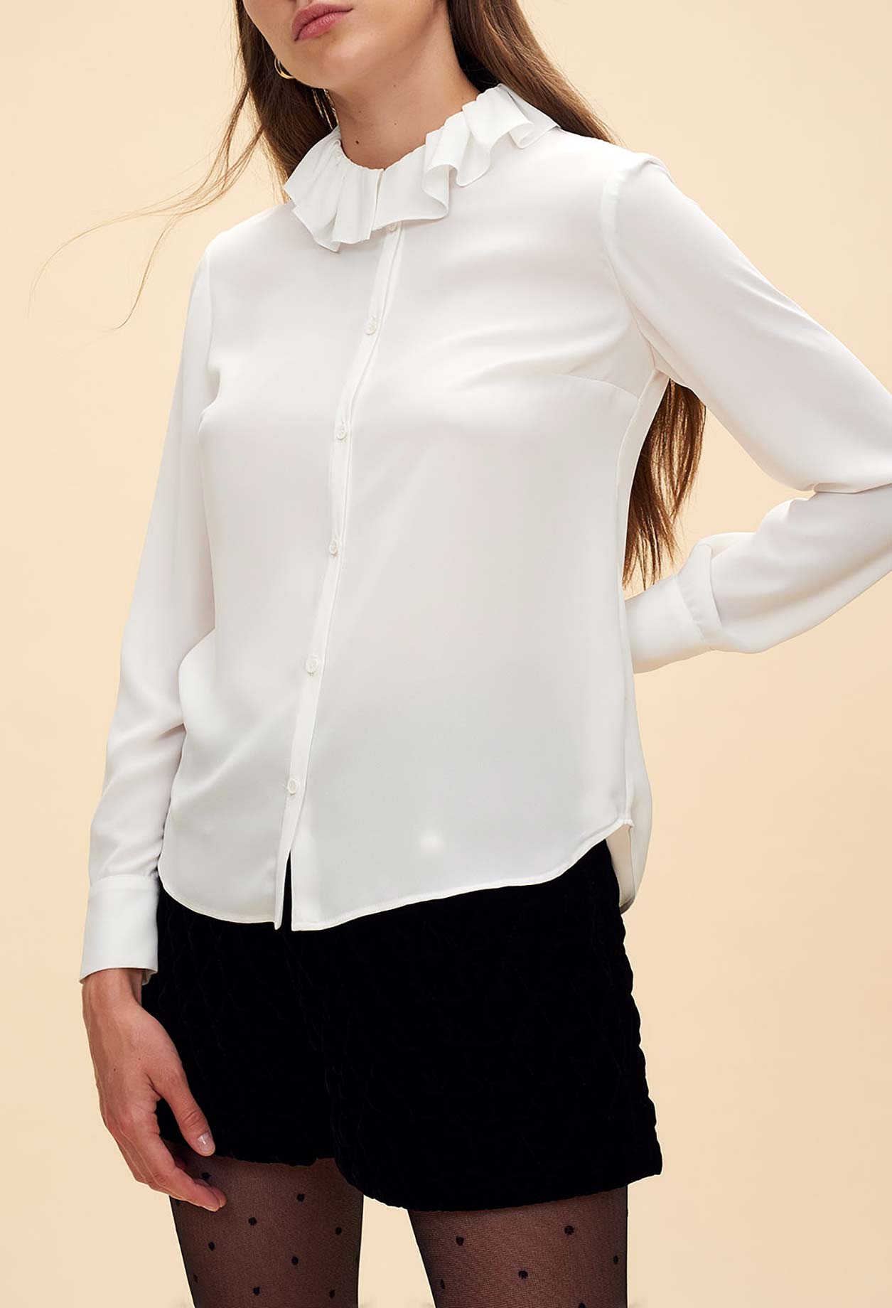 Chemise écru fluide Faume - seconde main