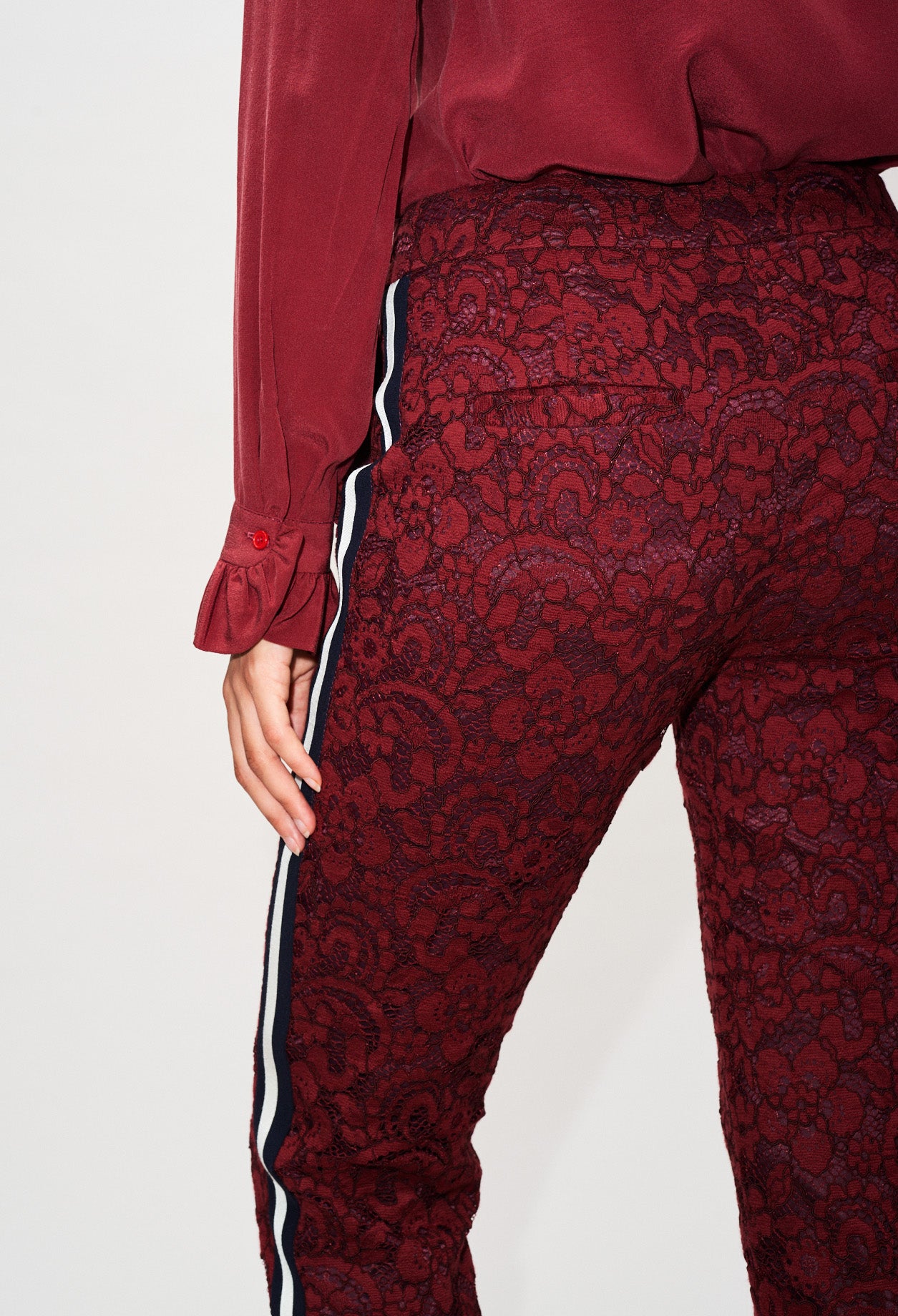 Pantalon dentelle Faume - seconde main