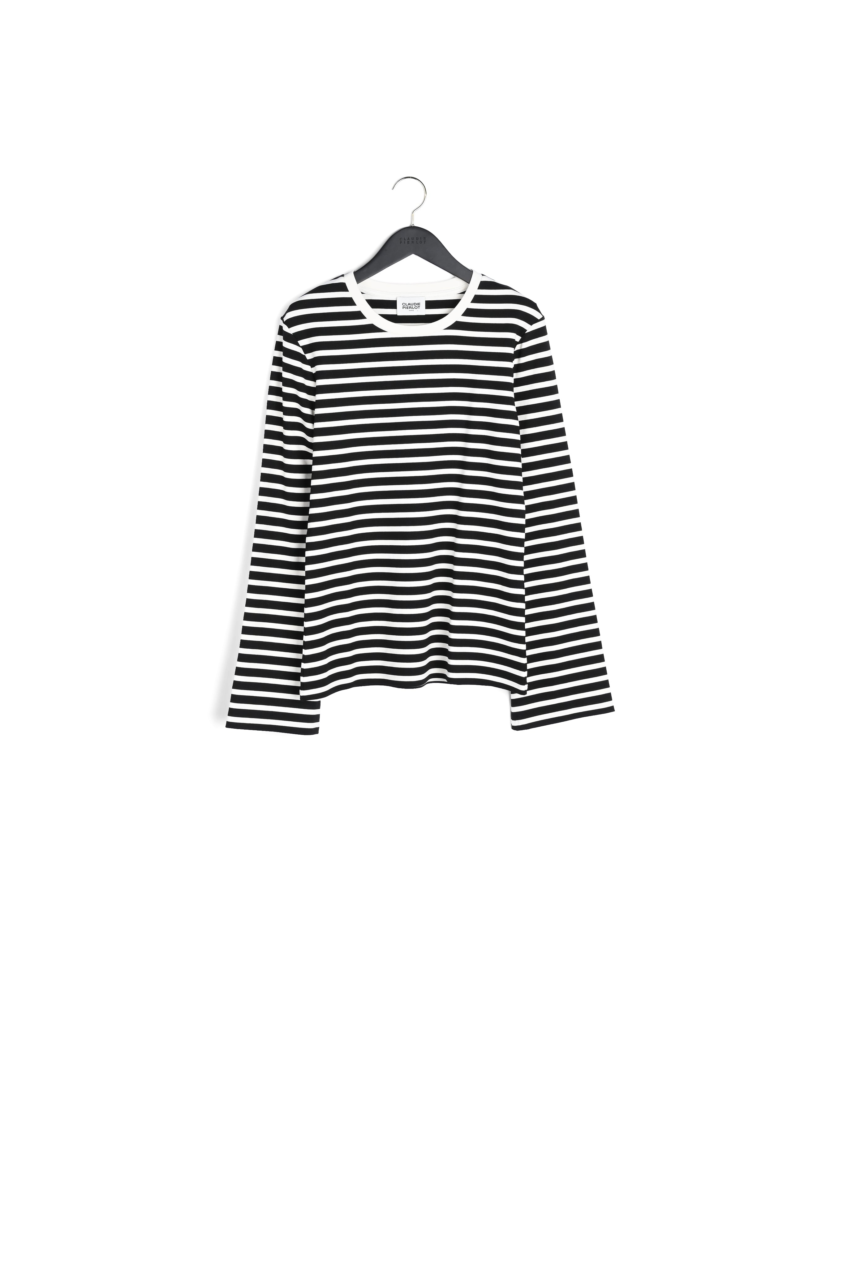 T-shirt bicolore rayures Faume - seconde main