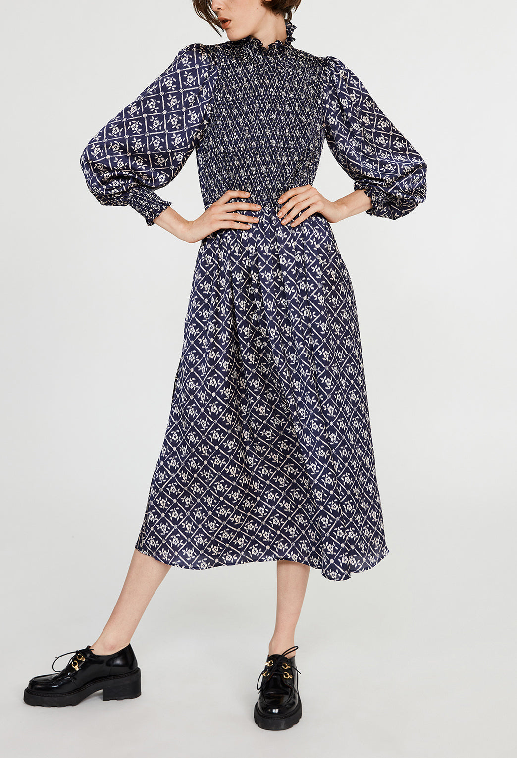 Robe à col montant Faume - seconde main