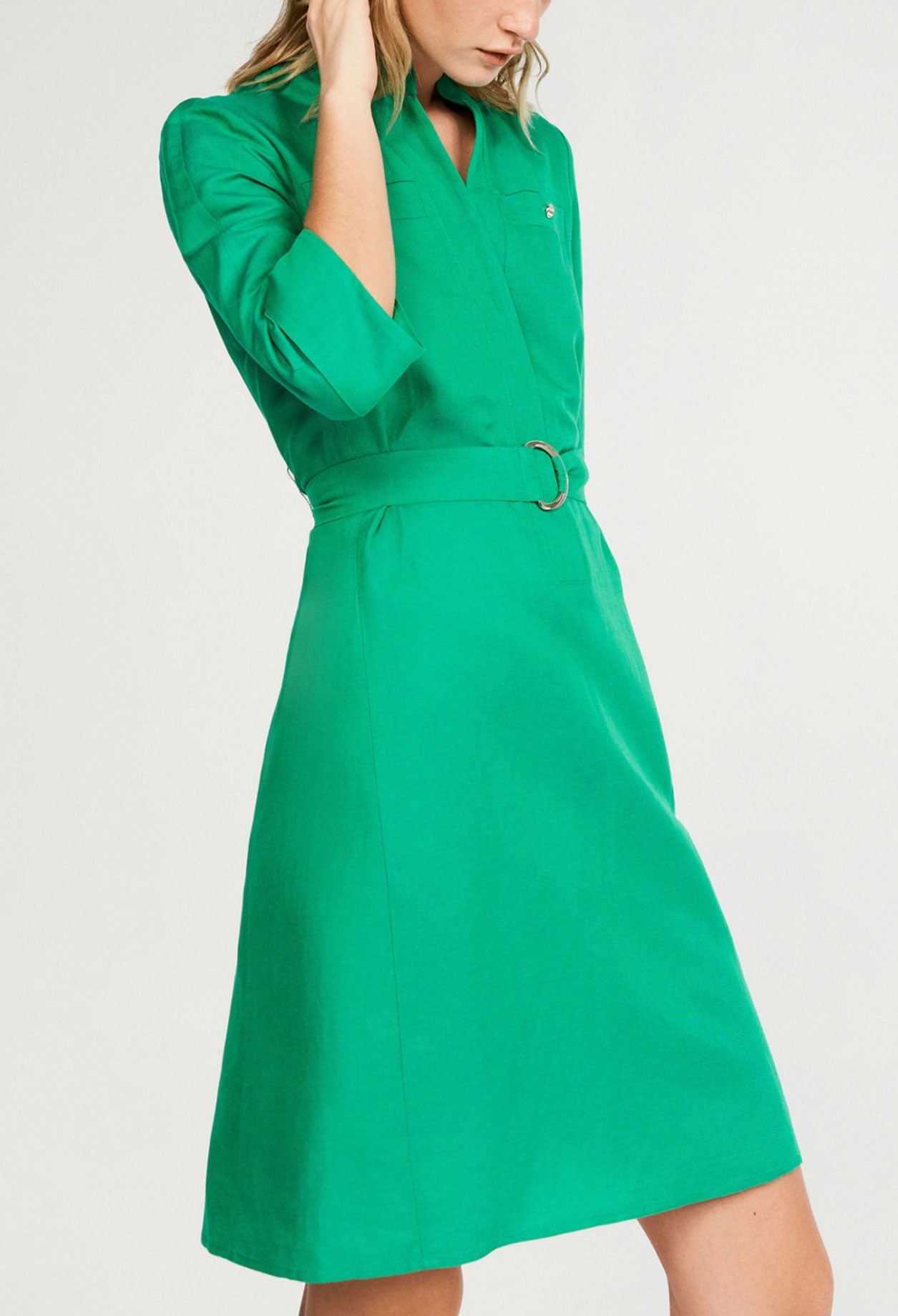 Robe midi ceinturée Faume - seconde main