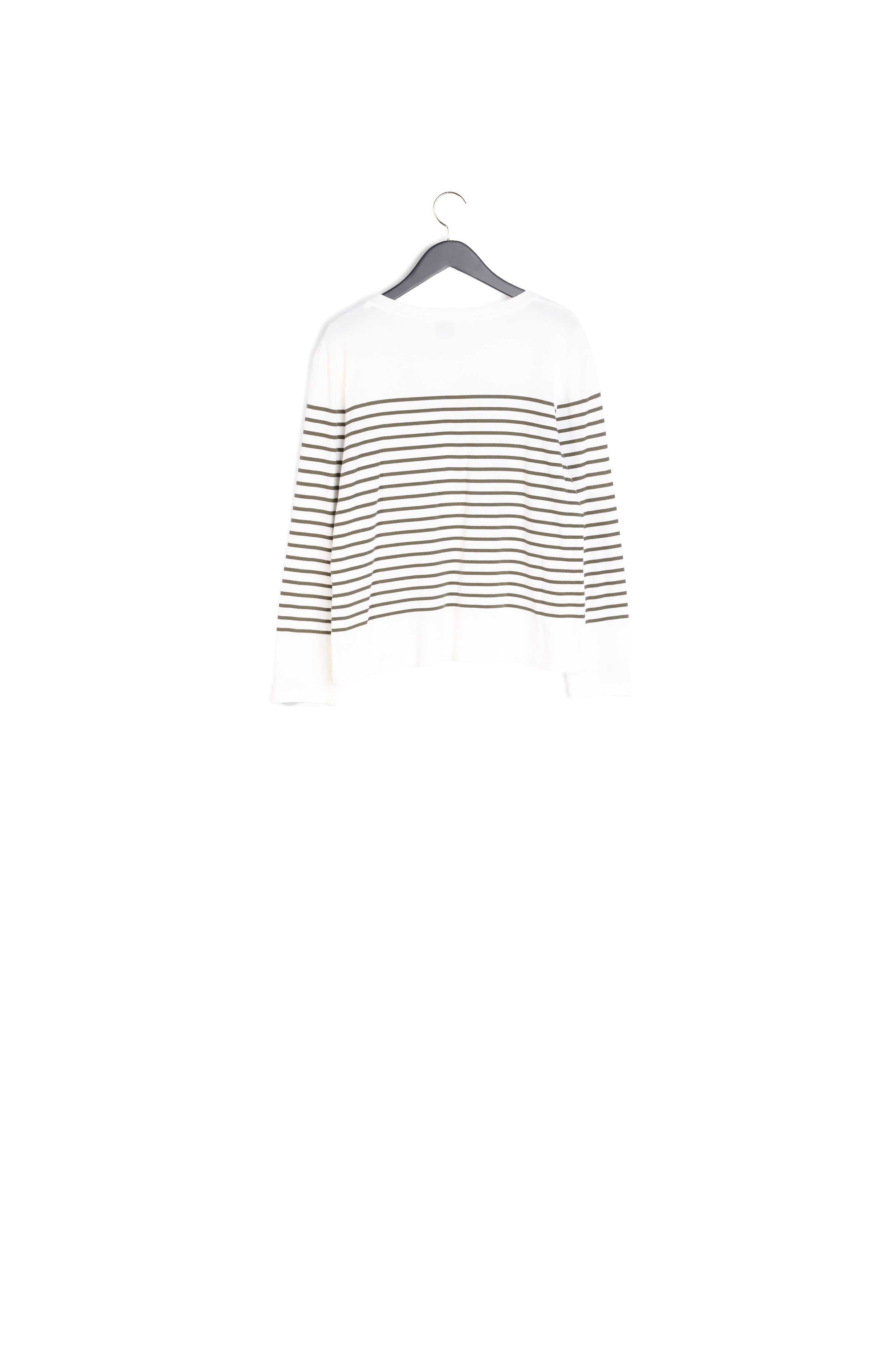 T-shirt marinièr à bouton Faume - seconde main