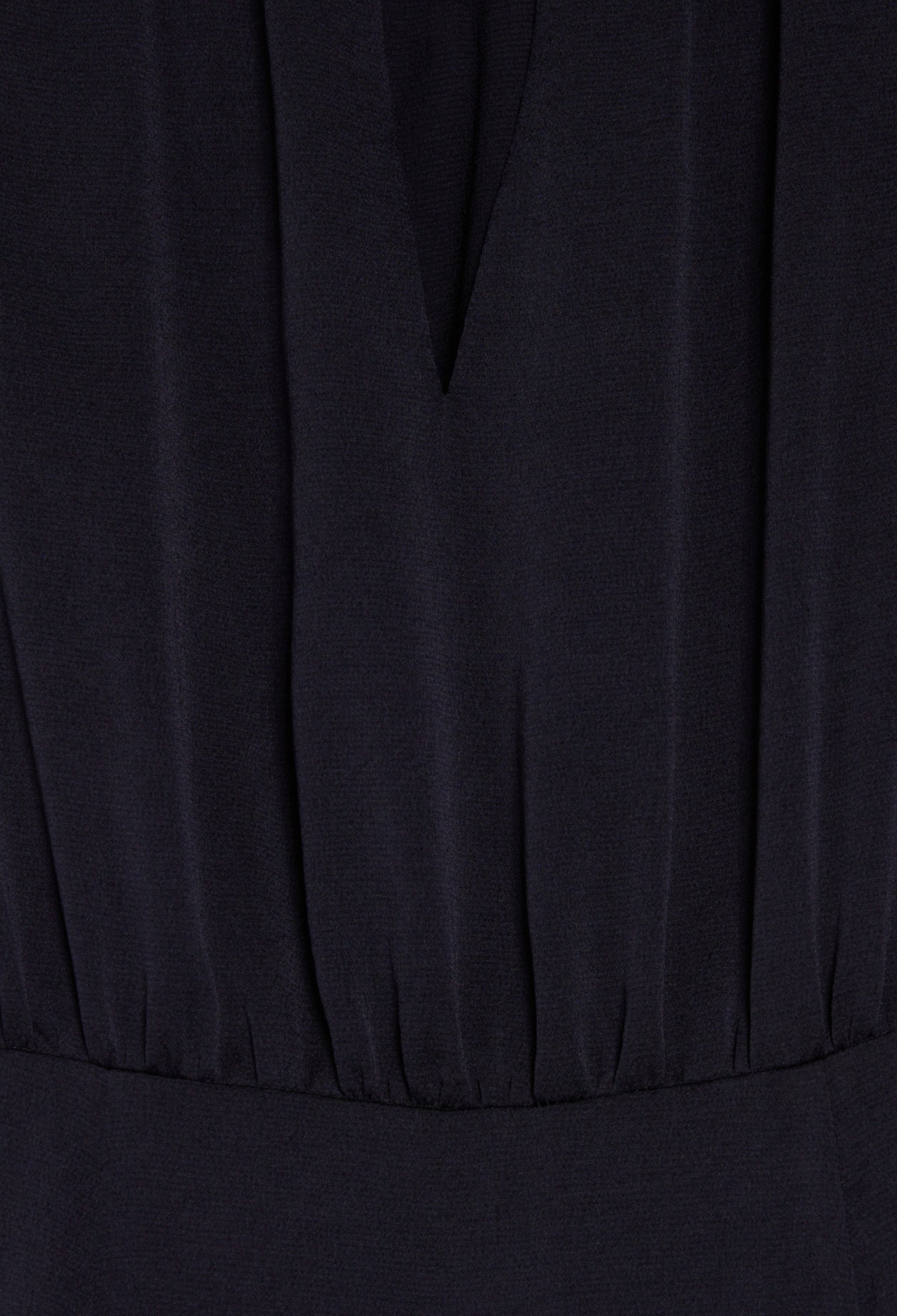 Robe courte volantée marine Faume - seconde main