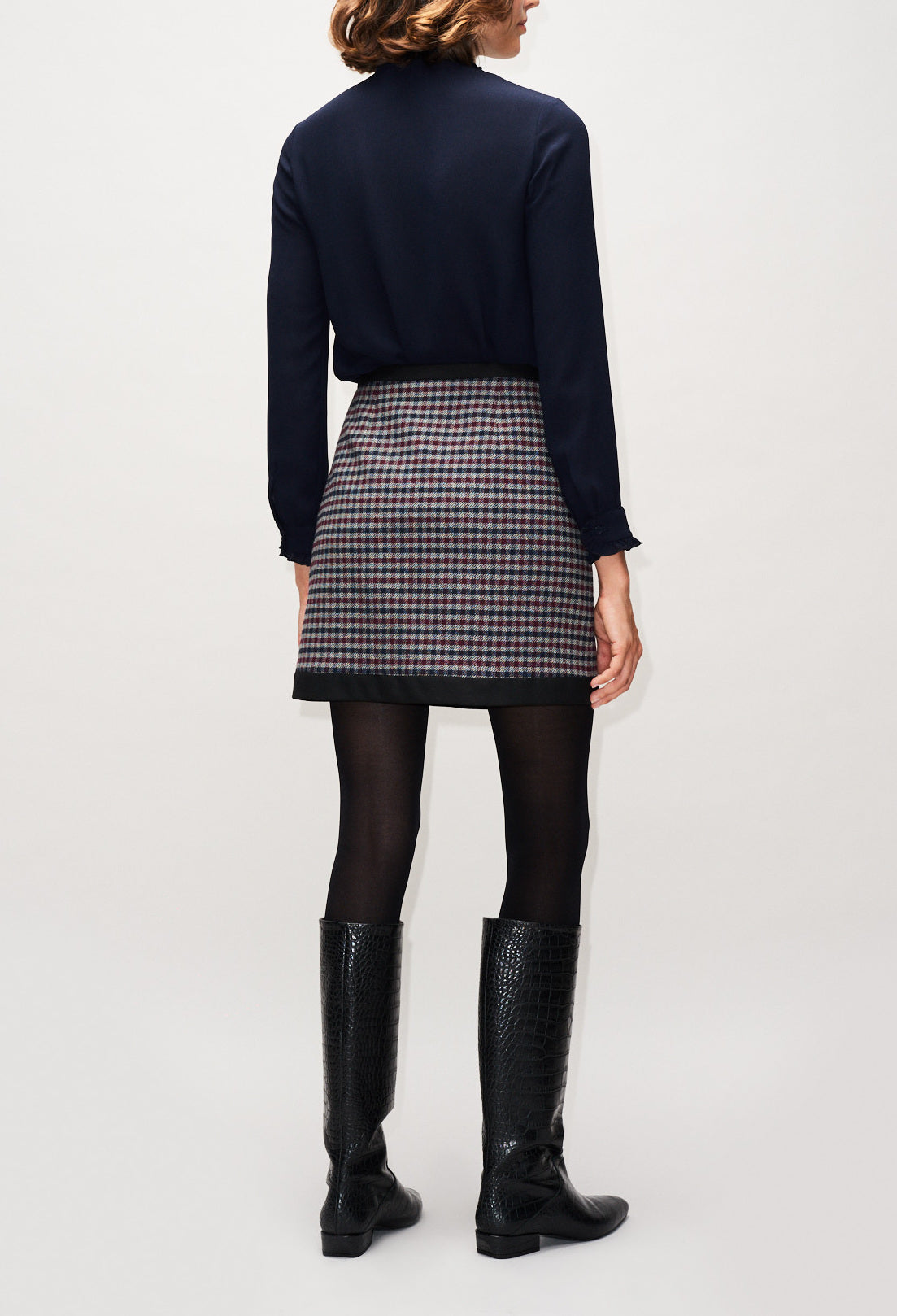 Chemise à col noué Faume - seconde main