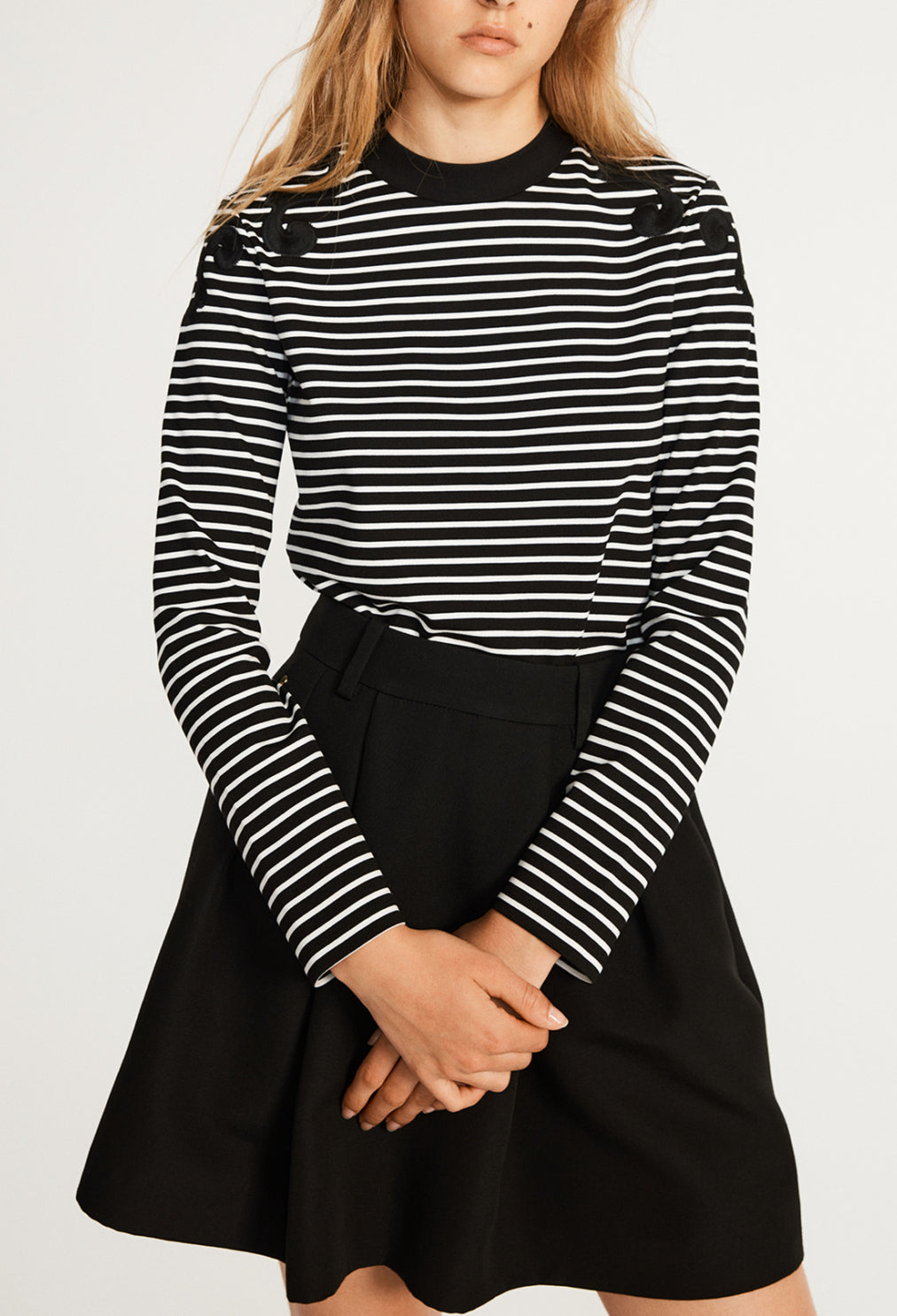 T-shirt marinière manches longues Faume - seconde main