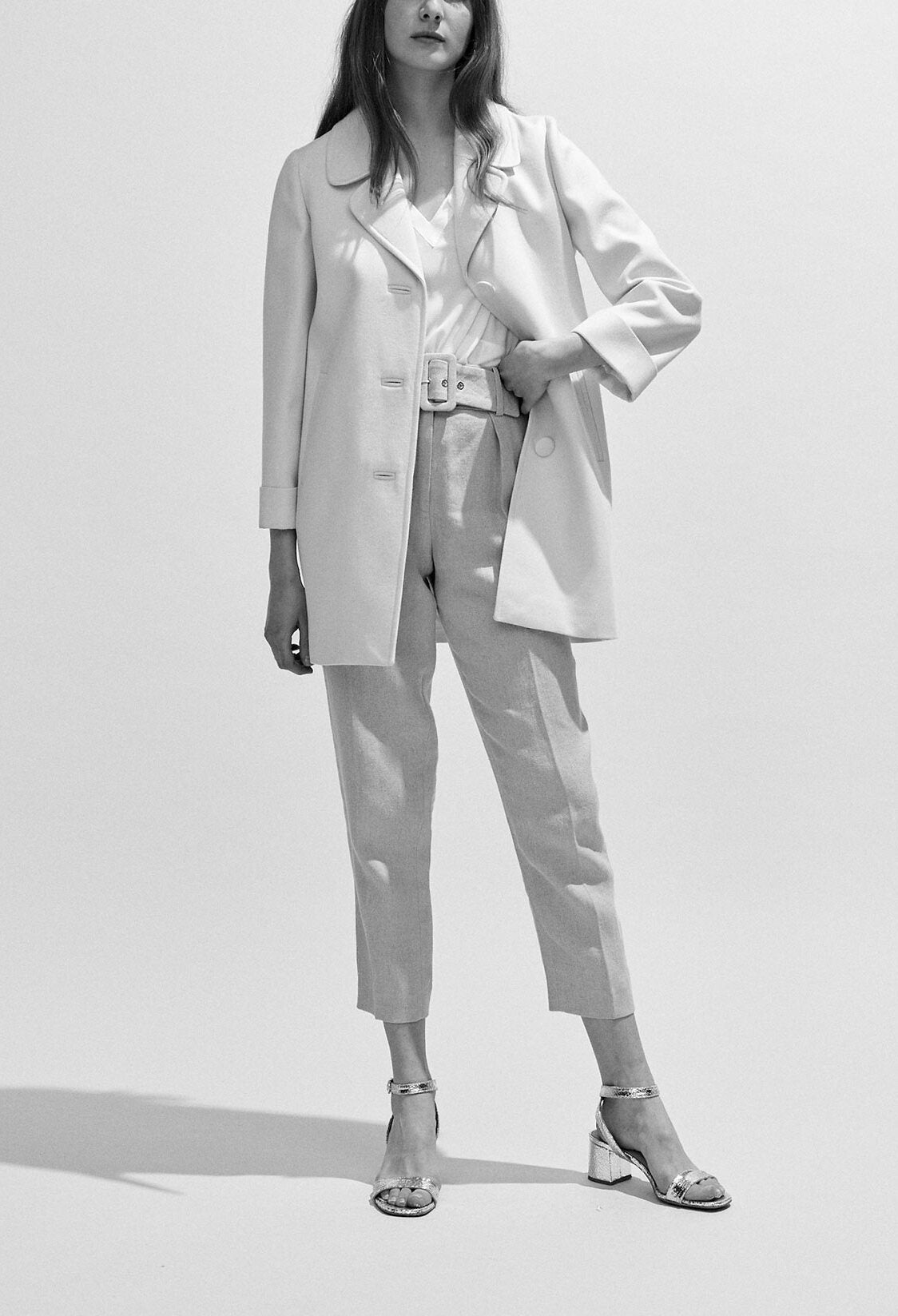 Mantau court n matièr txturé Faume - seconde main