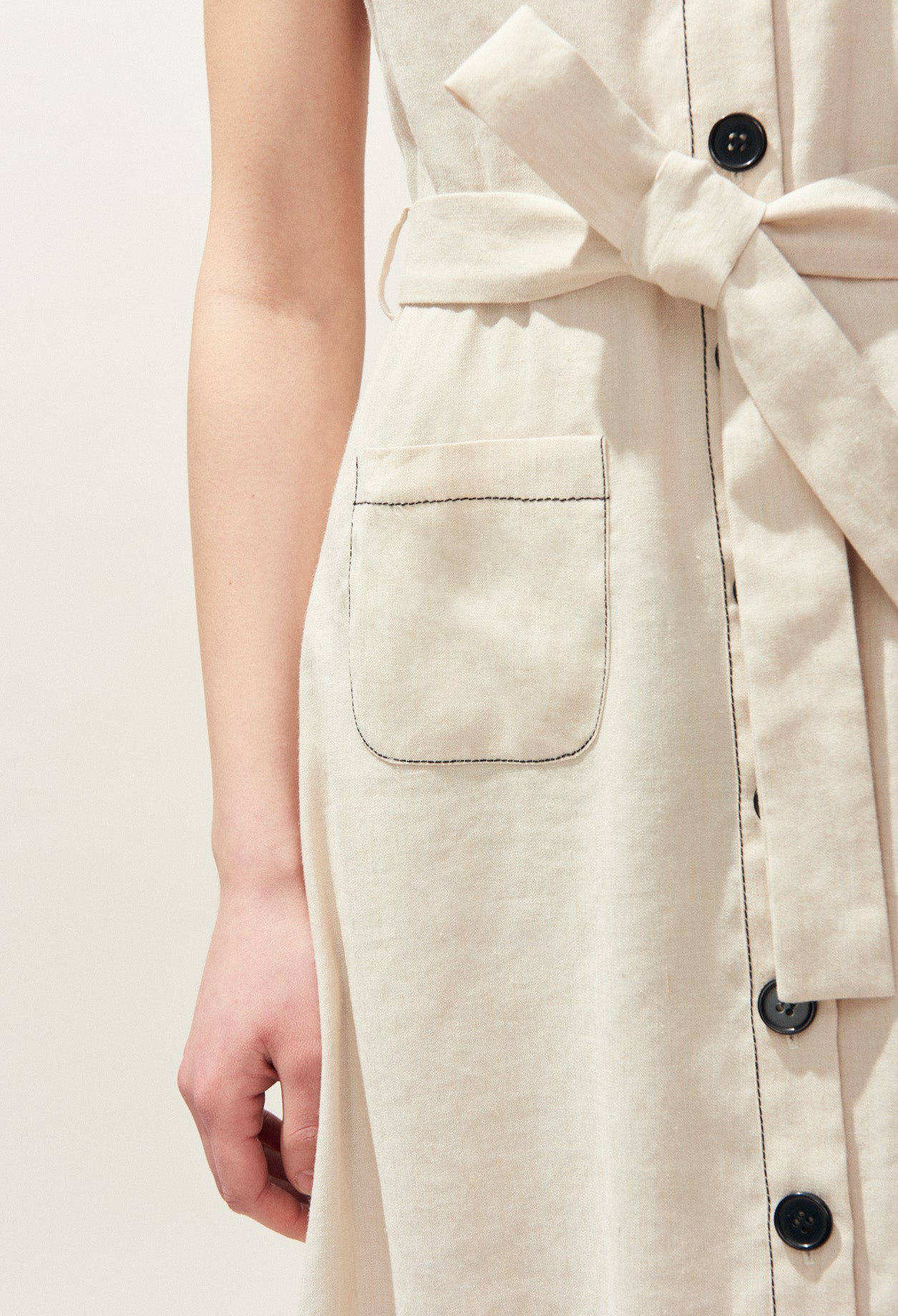 Robe longue boutonnée Faume - seconde main