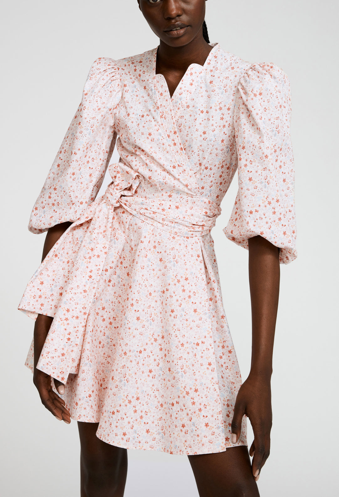 Robe courte cache cœur Faume - seconde main