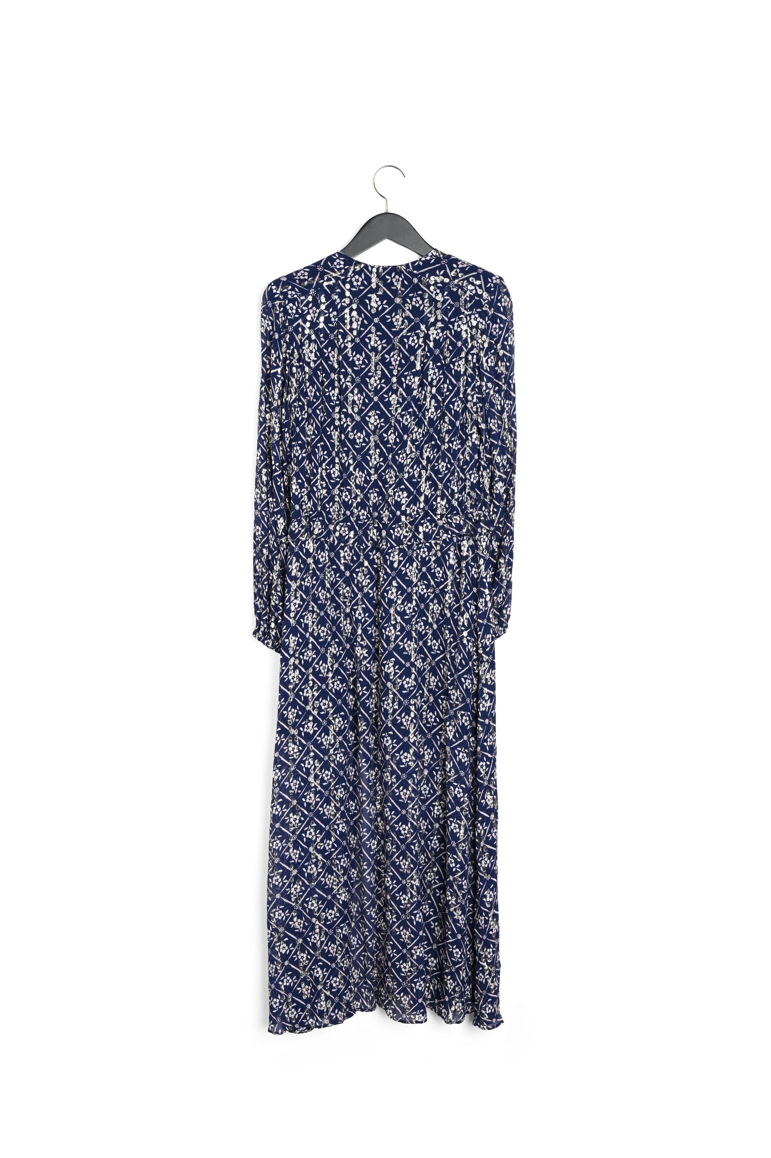 Robe longue à motifs fleuris Faume - seconde main