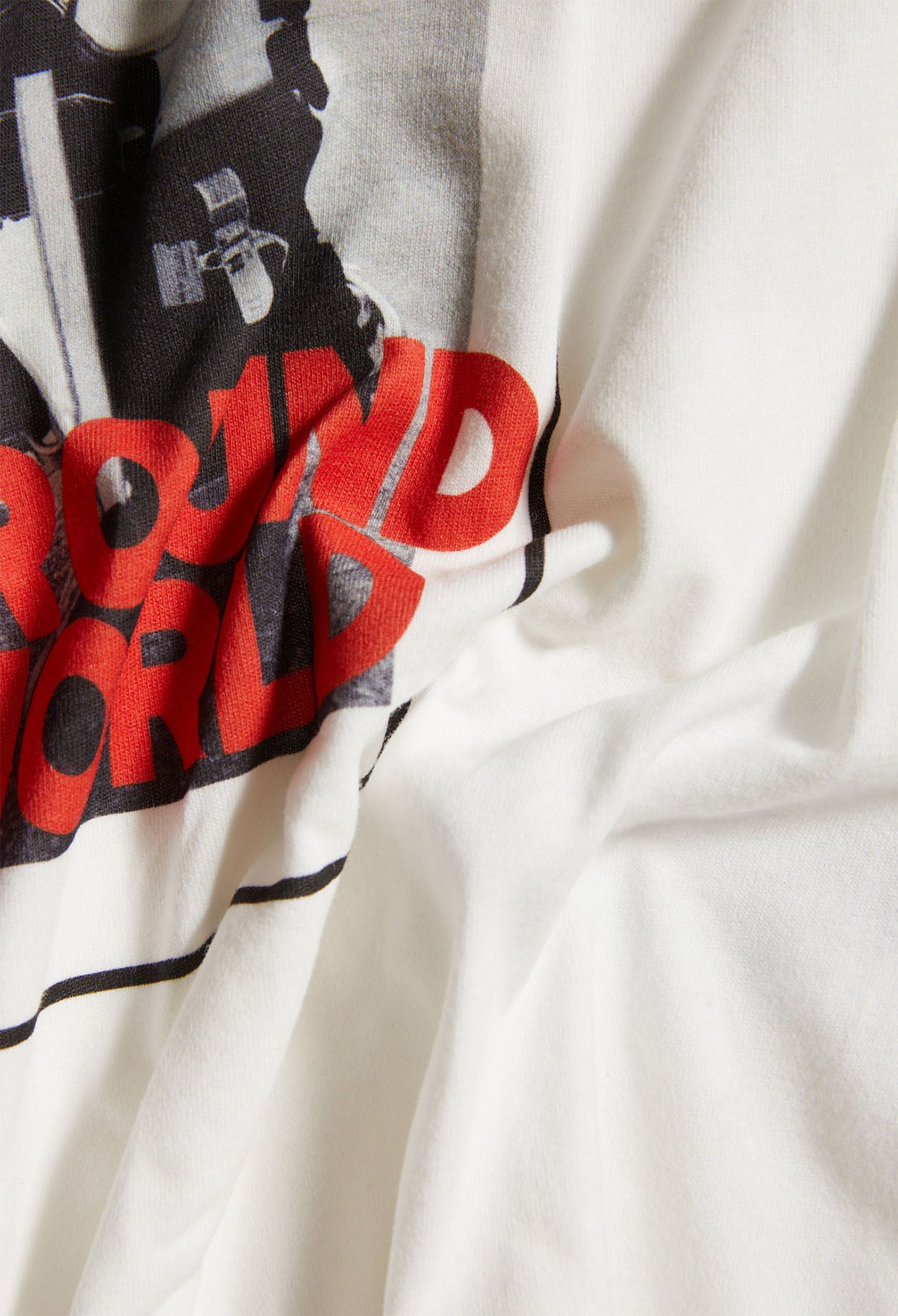 T-shirt sérigraphié en coton biologique Faume - seconde main