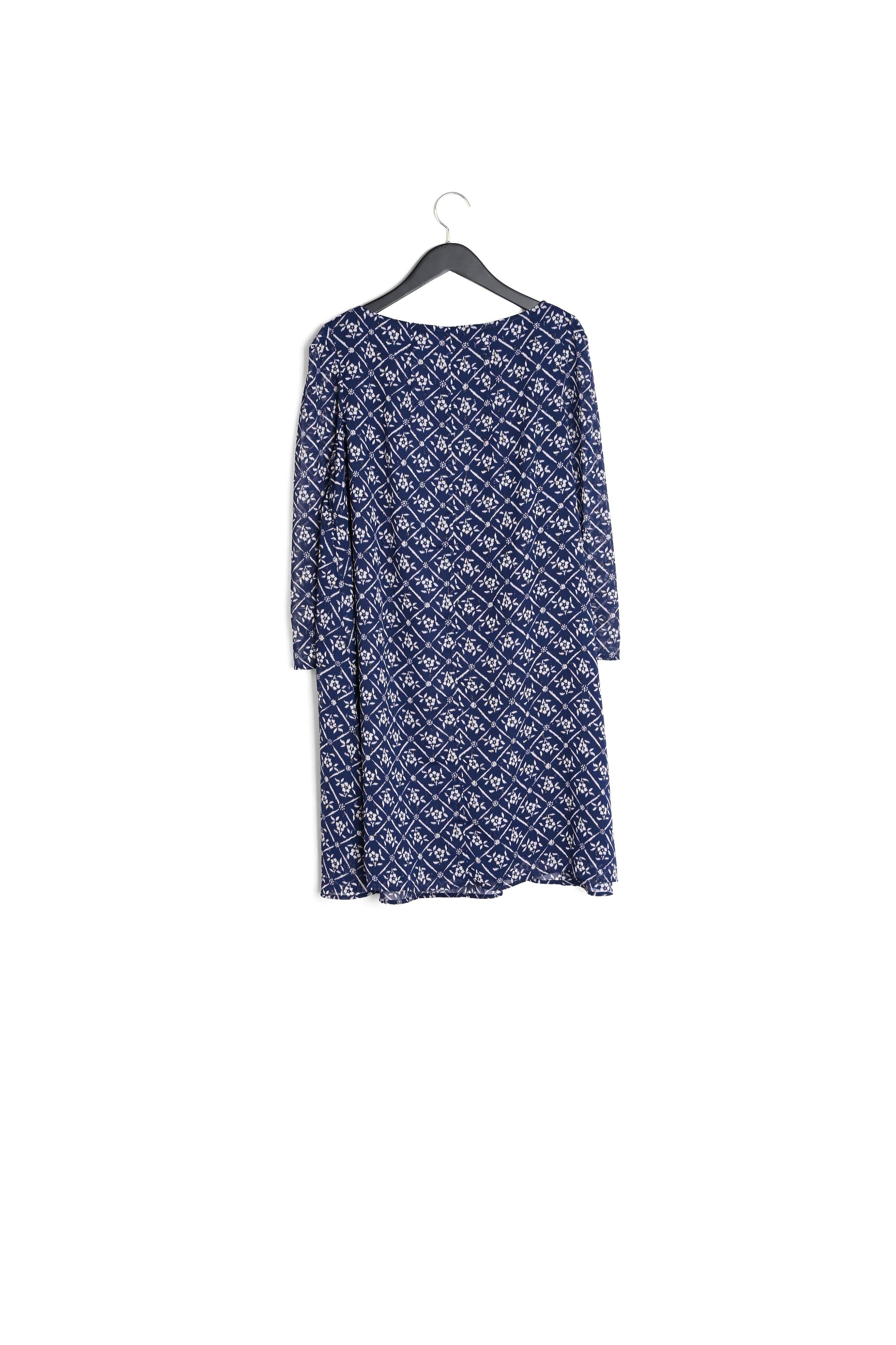 Robe Rififi à motifs floral métallisé Faume - seconde main