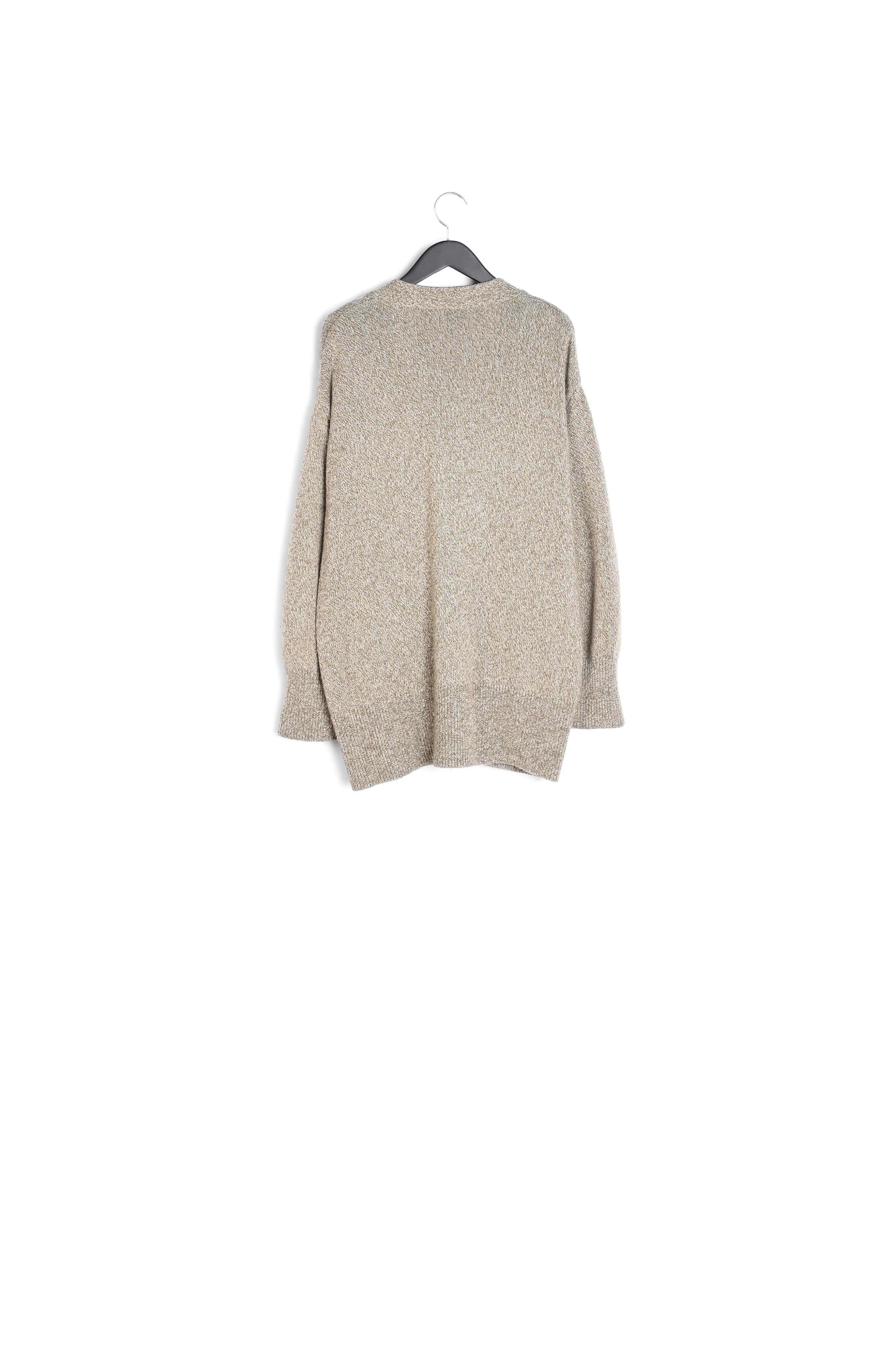 Gilet maille boutonné Faume - seconde main